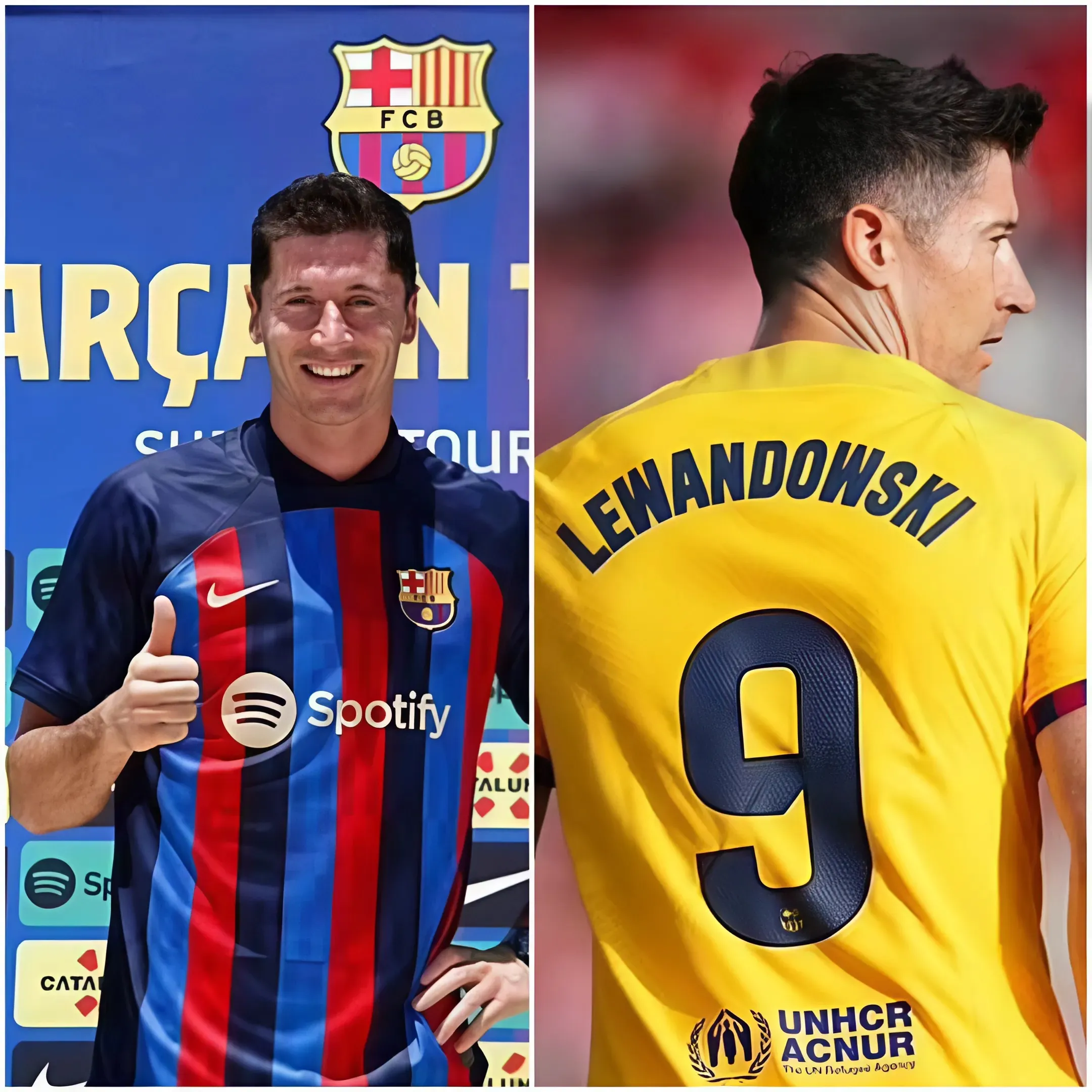 1!El Barcelona fue víctima de una estafa de un millón de euros por el traspaso de Robert Lewandowski, antes de que un banco evitara que los gigantes catalanes se sonrojaran