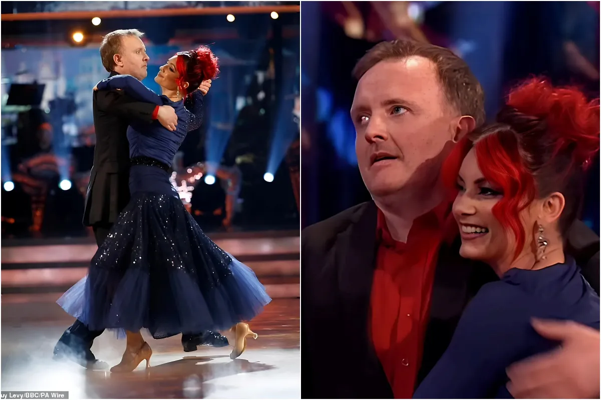 Strictly fans are left in tears as Chris McCausland's four-word question to partner Dianne Buswell is revealed liennhi