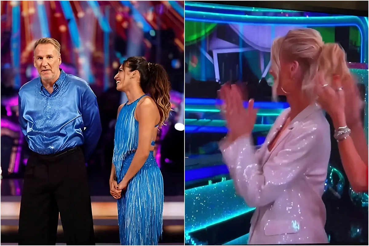 Strictly fans spot bizarre detail as Tess Daly presents results show - but some say it's a common industry secret liennhi