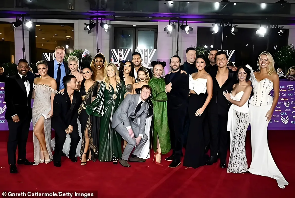 Strictly Come Dancing stars don their finest ensembles as they swap the dancefloor for the red carpet at the 2024 Pride Of Britain awards liennhi