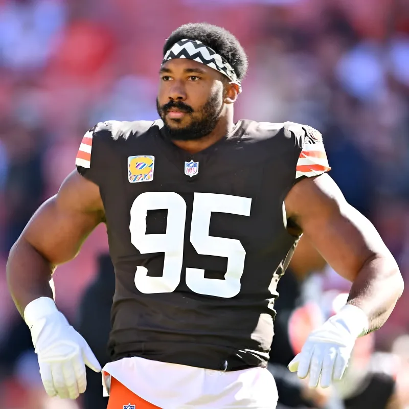 Browns Have Fielded Trade Calls on Star DE Myles Garrett