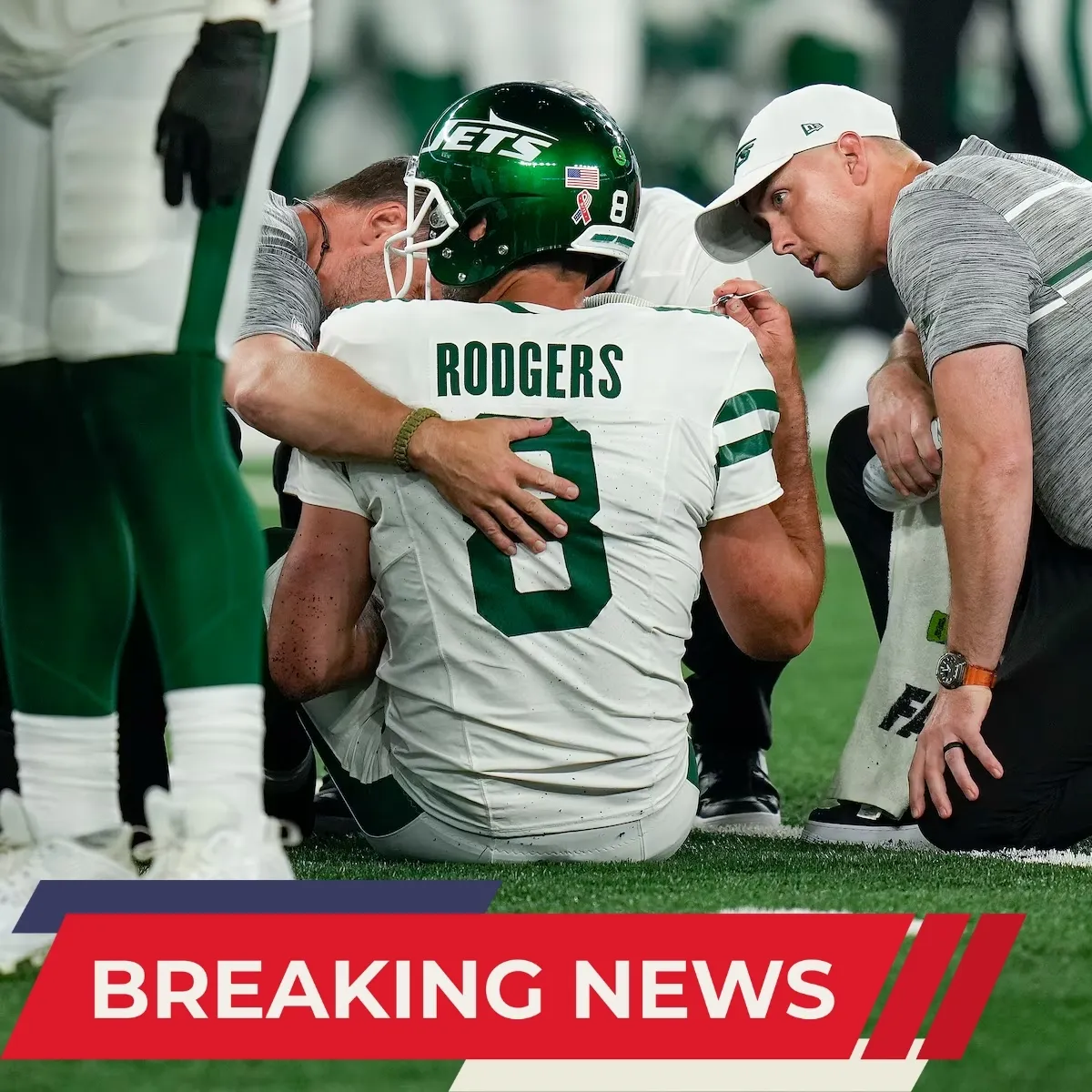 Aaron Rodgers Shares Alarming Message After Jets Loss to Steelers