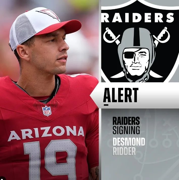 Raiders Poach Former Highly Touted Starting QB From Cardinals: Report