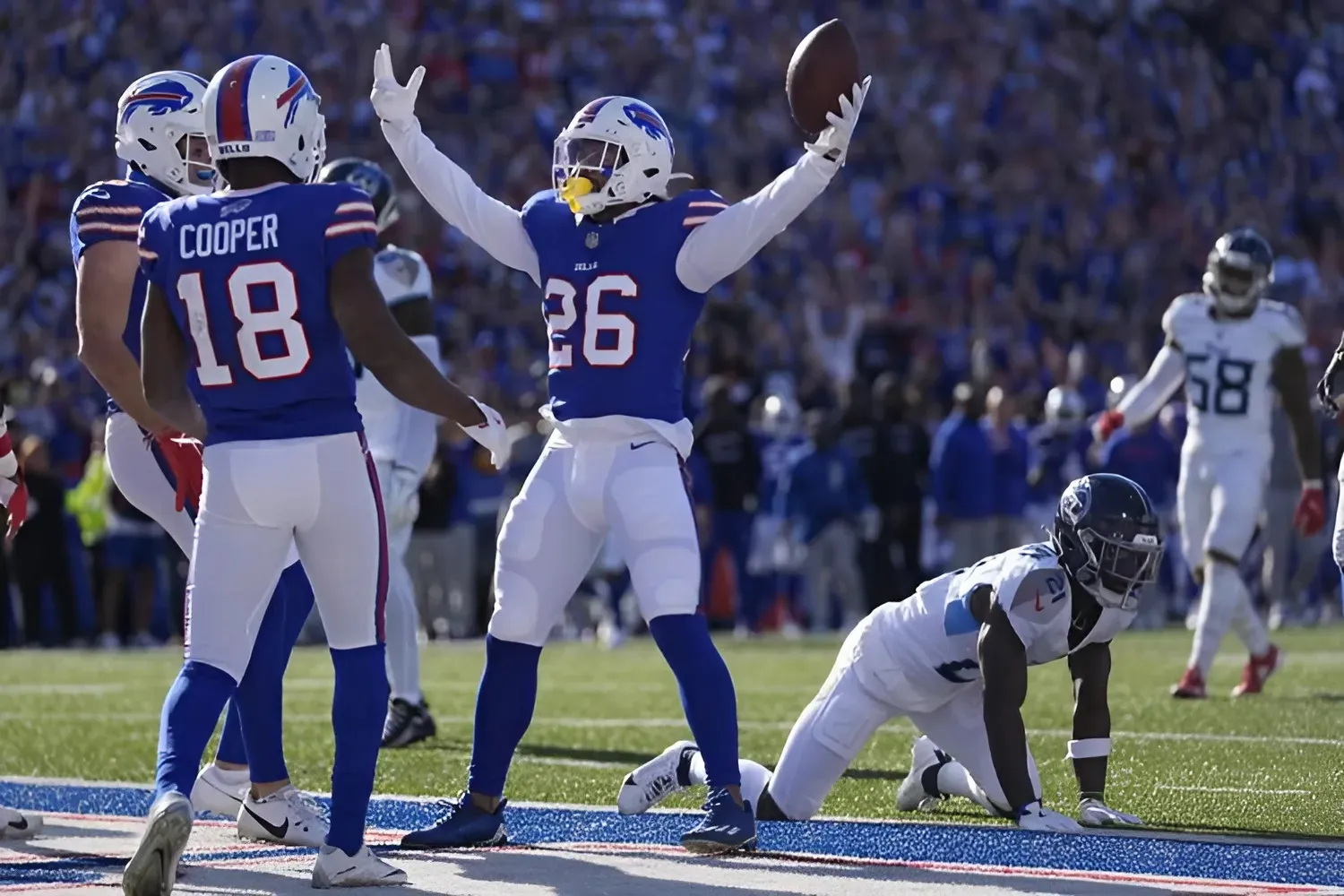 Josh Allen reiterates Bills ‘everybody eats’ offense after WR Amari Cooper’s debut