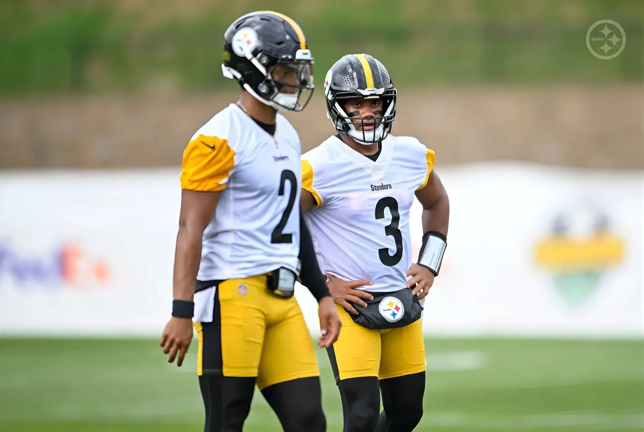 Steelers’ Russell Wilson Speaks Out On ‘Rivalry’ With QB Justin Fields ...