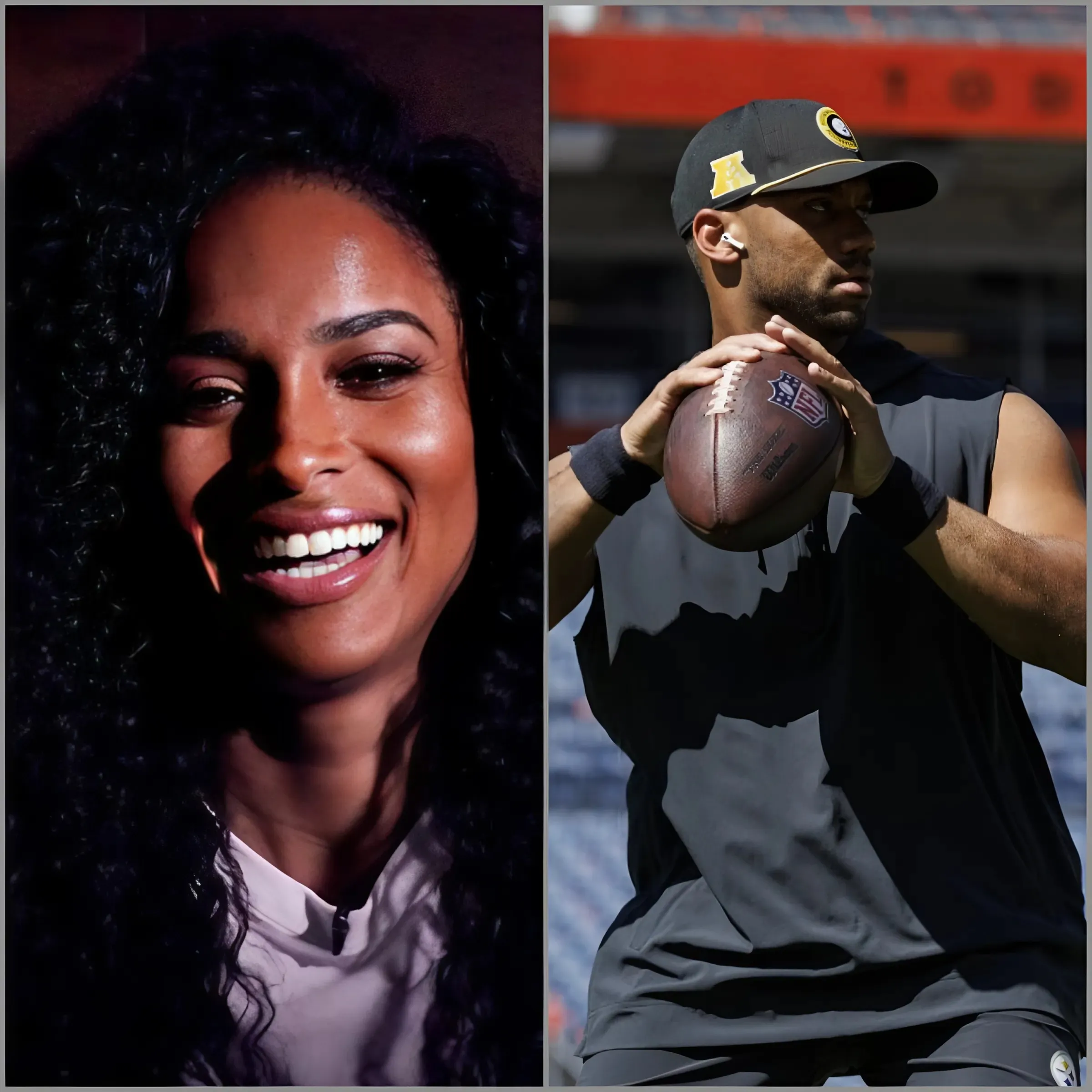 Ciara Sends Message on QB Russell Wilson After His Stellar Steelers Debut