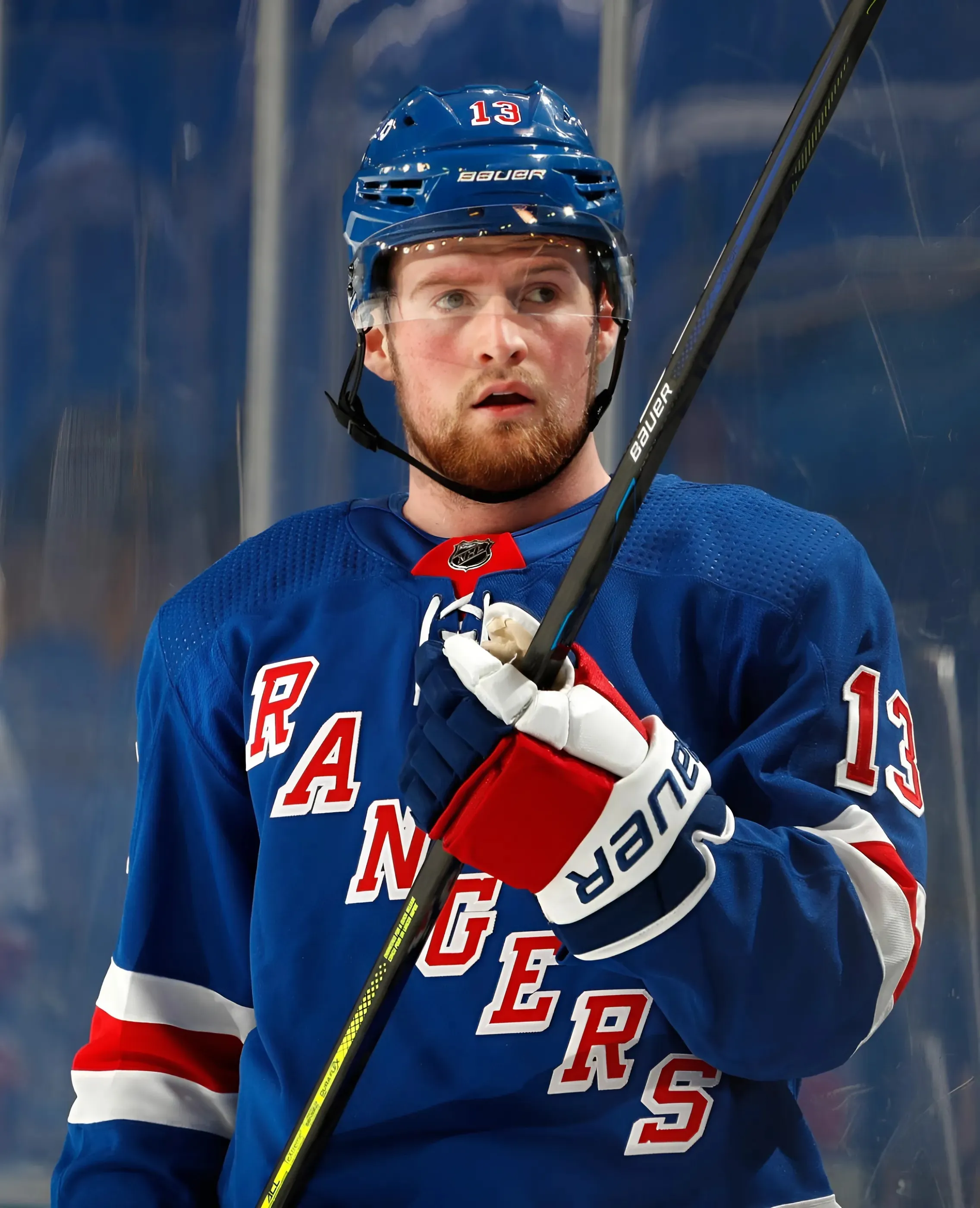 Rangers’ Alexis Lafrenière out day-to-day with upper-body injury