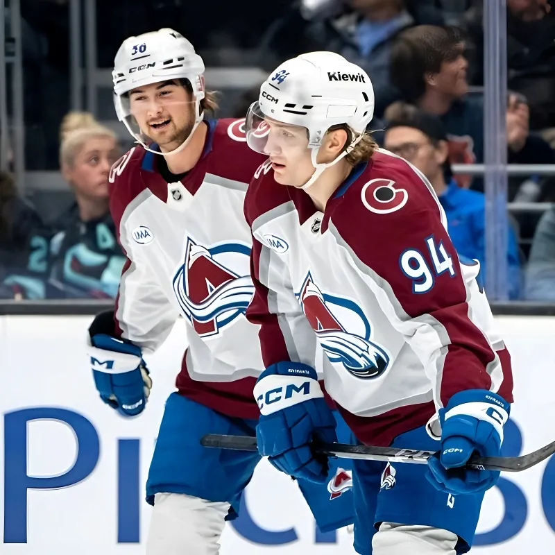 Kiviranta Scores Twice in Seattle, Avalanche Extend Winning Streak to Three Games