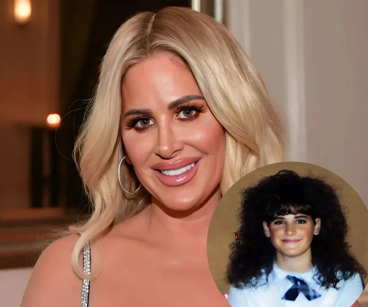 We Weren't Ready for This Epic Photo of Kim Zolciak with Dark Curly Hair