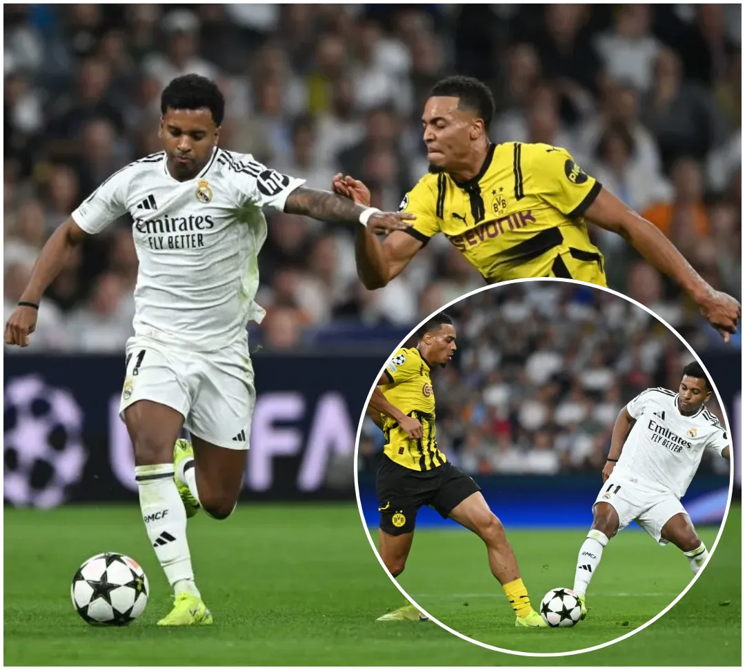 El delantero del Real Madrid Rodrygo podría perderse el Clásico con el Barcelona tras la grave lesión en el choque contra el Dortmund