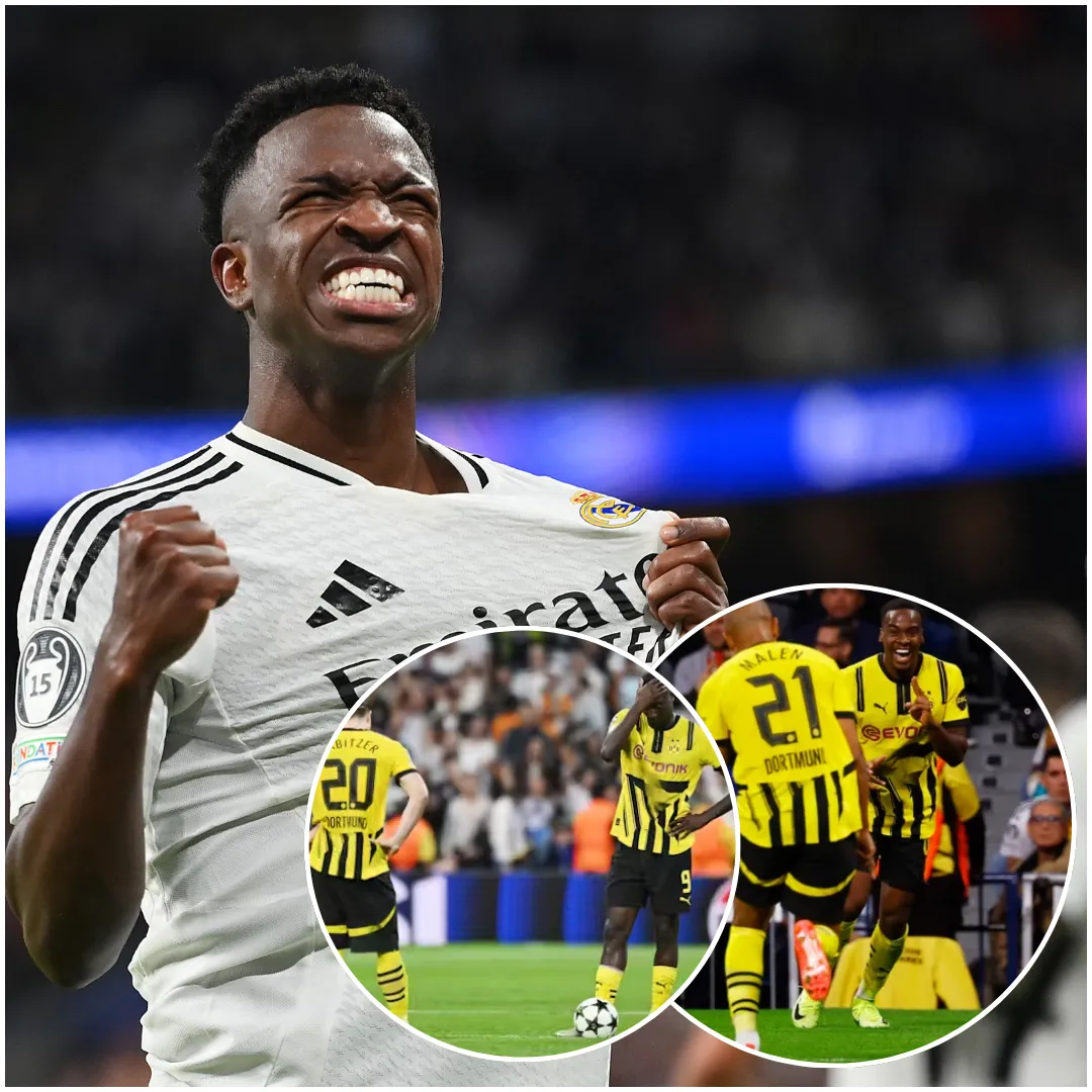 Vinícius inspira la remontada de cinco estrellas del Real Madrid para derribar al Borussia Dortmund