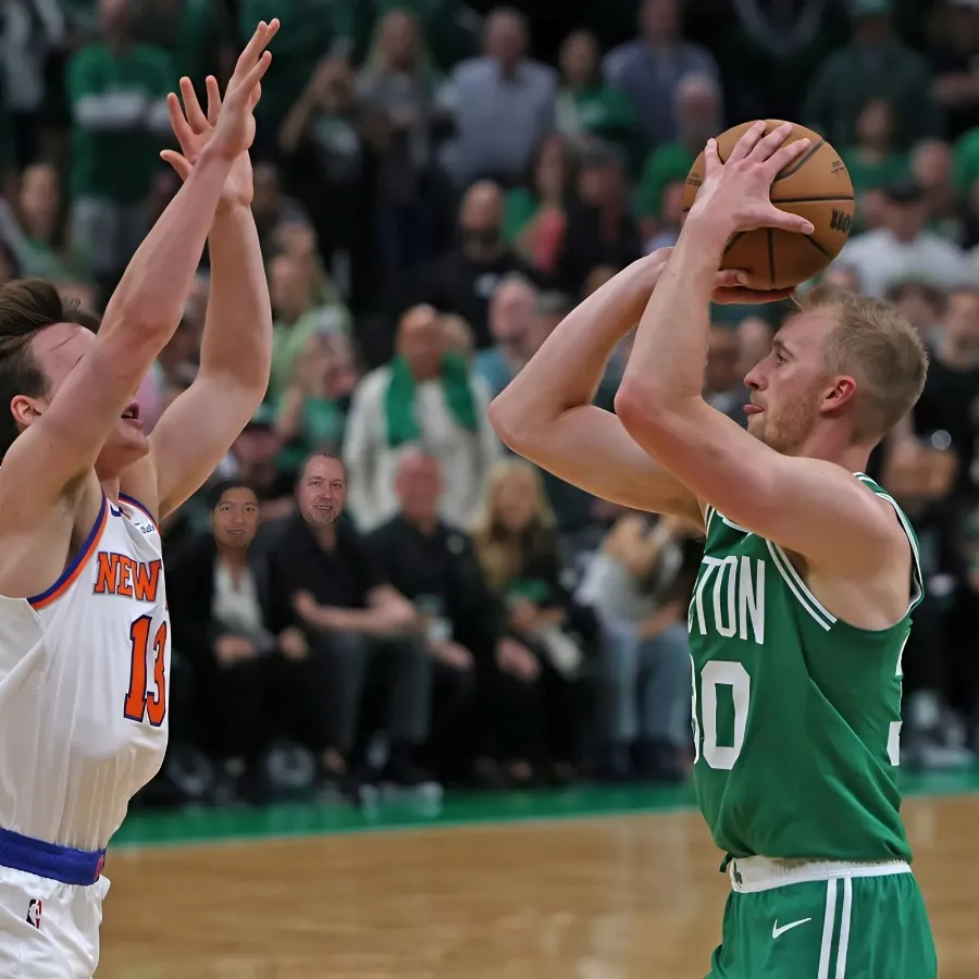 Knicks and the rest of the NBA are far from matching Celtics’ three-point volume