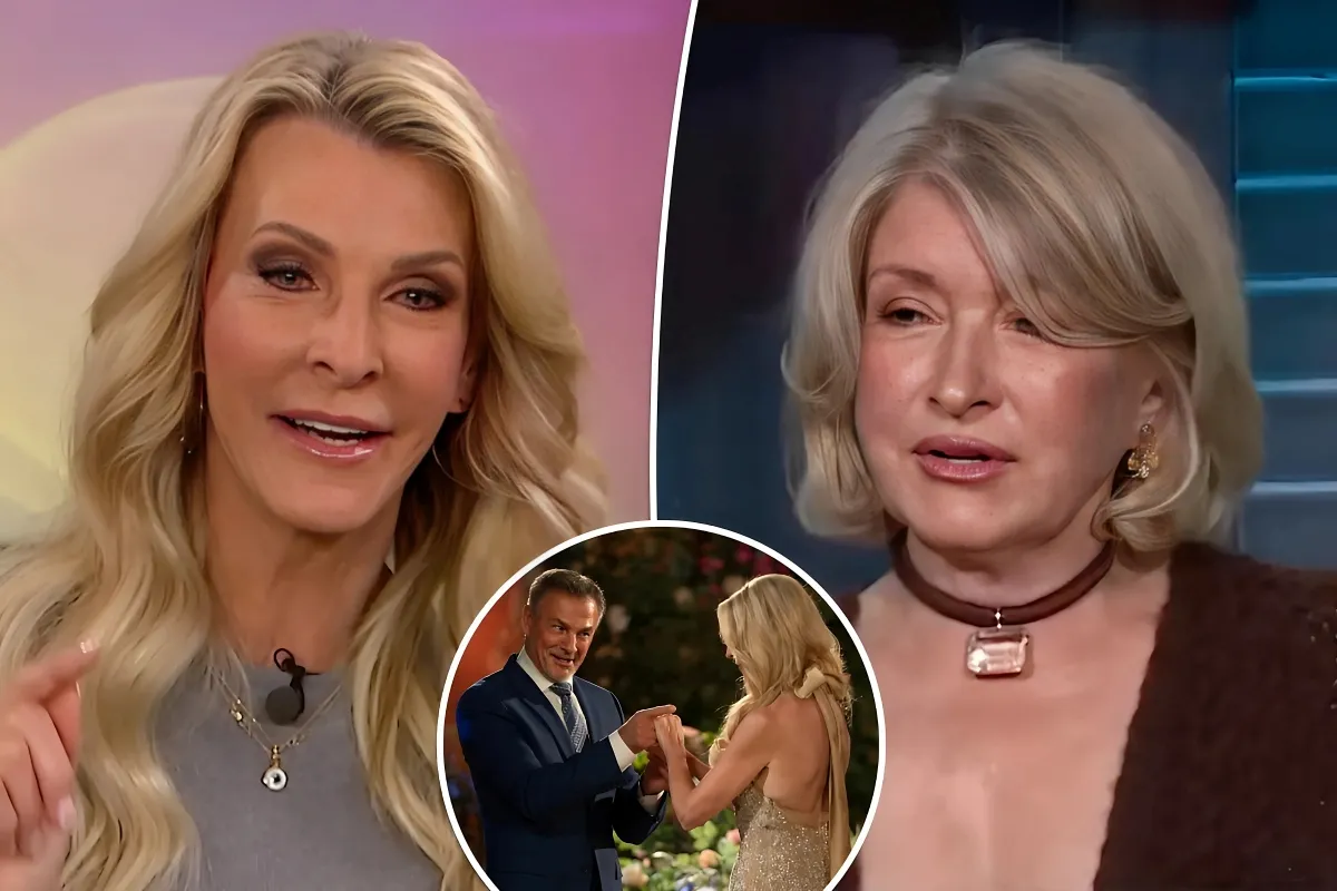 ‘Golden Bachelorette’ star Joan Vassos claps back at Martha Stewart for snide remarks: ‘What’s wrong with you?’