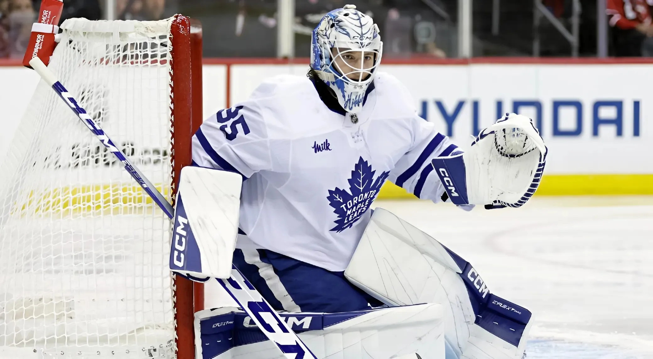 Maple Leafs' Hildeby to start vs. Blue Jackets, Kampf scratched