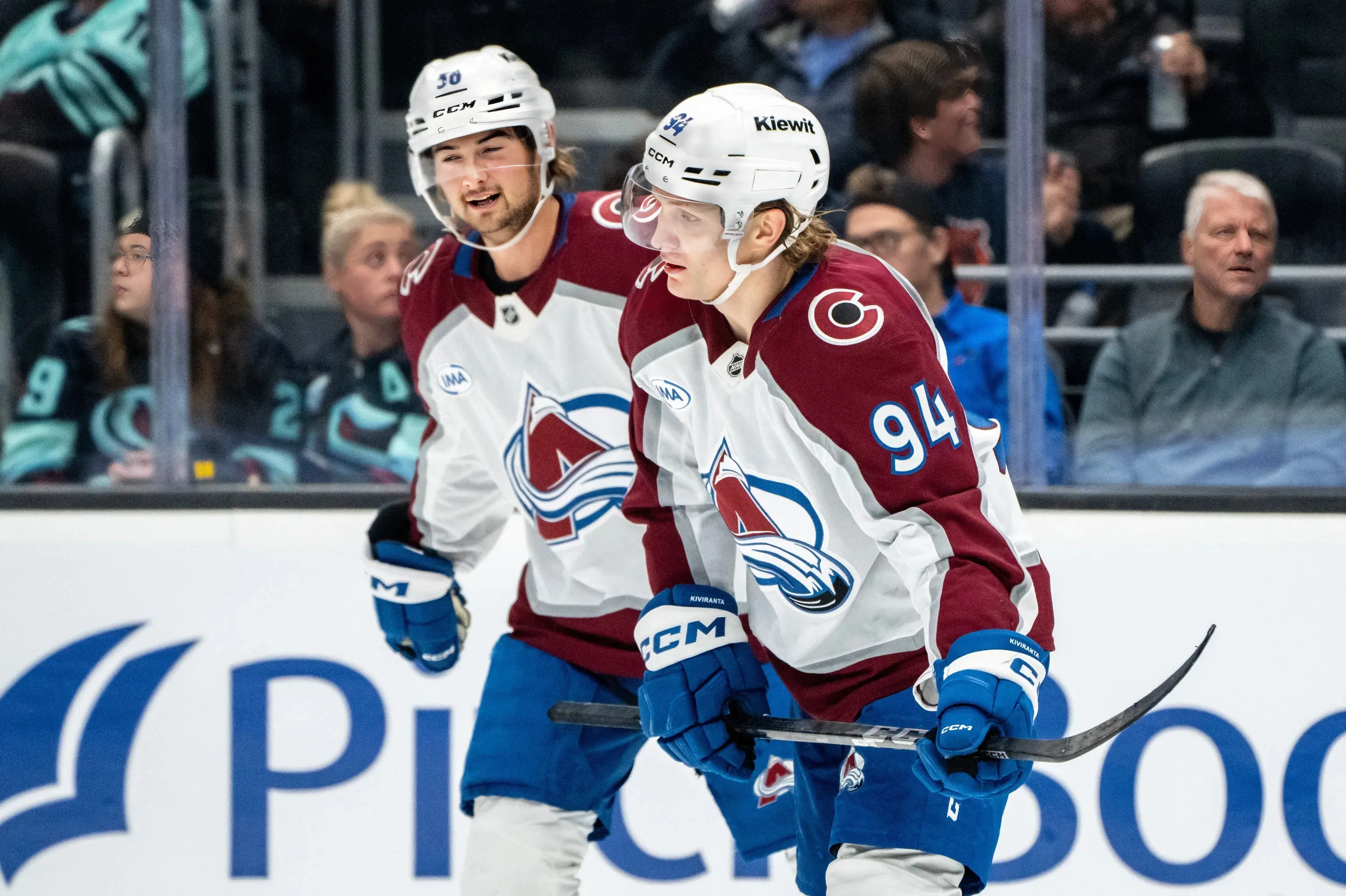 Joel Kiviranta's two goals take Avalanche past Kraken