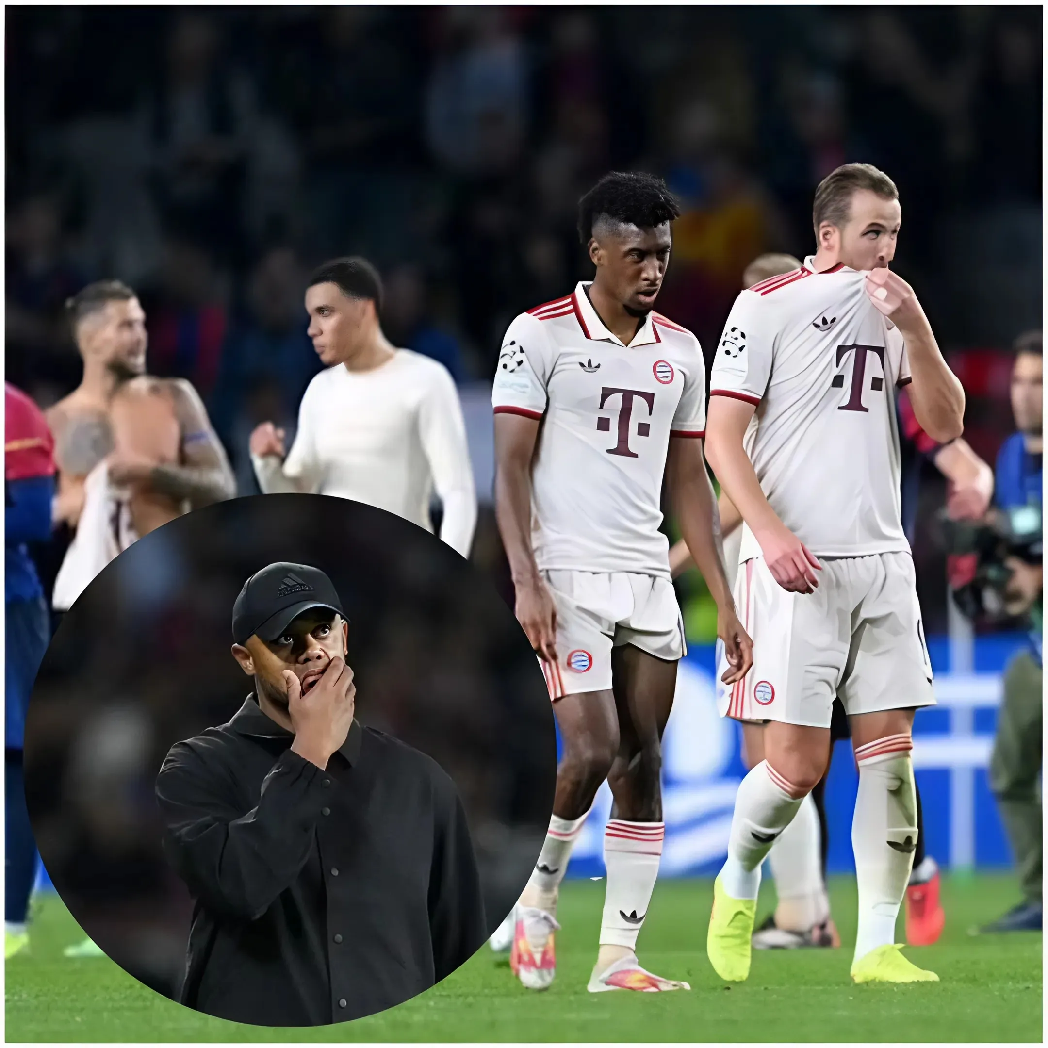 Tres estrellas del Bayern Munich reciben la PEOR calificación posible por parte del periódico alemán Bild después de la dura derrota del Barcelona... pero ¿qué obtuvo Harry Kane?