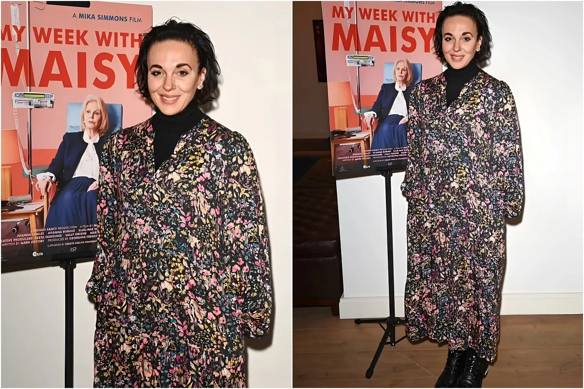 Amanda Abbington looks in good spirits at My Week with Maisy film screening - after hitting back at Giovanni Pernice following Strictly star's bombshell Mail interview liennhi