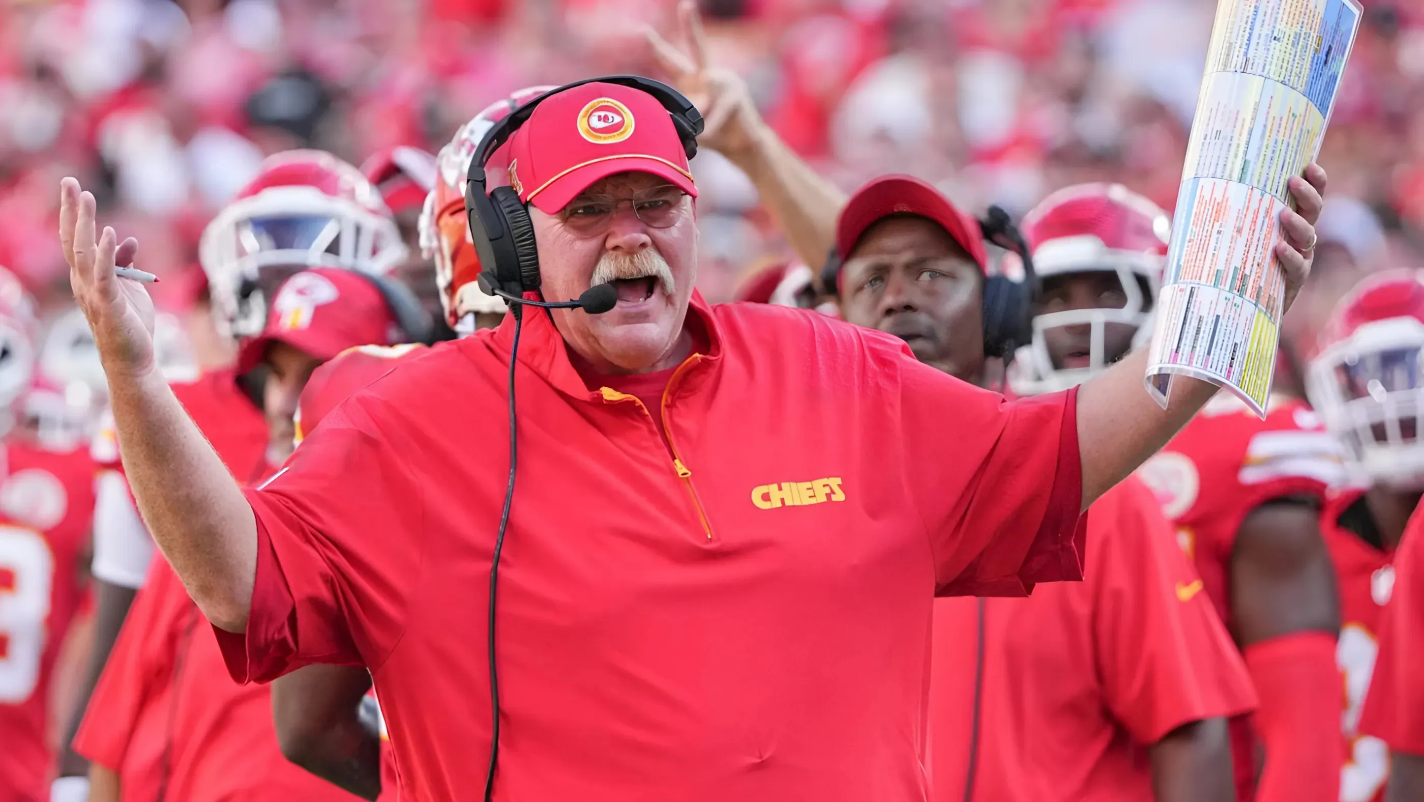 Andy Reid's Three-Word Response to DeAndre Hopkins Trade Rumors