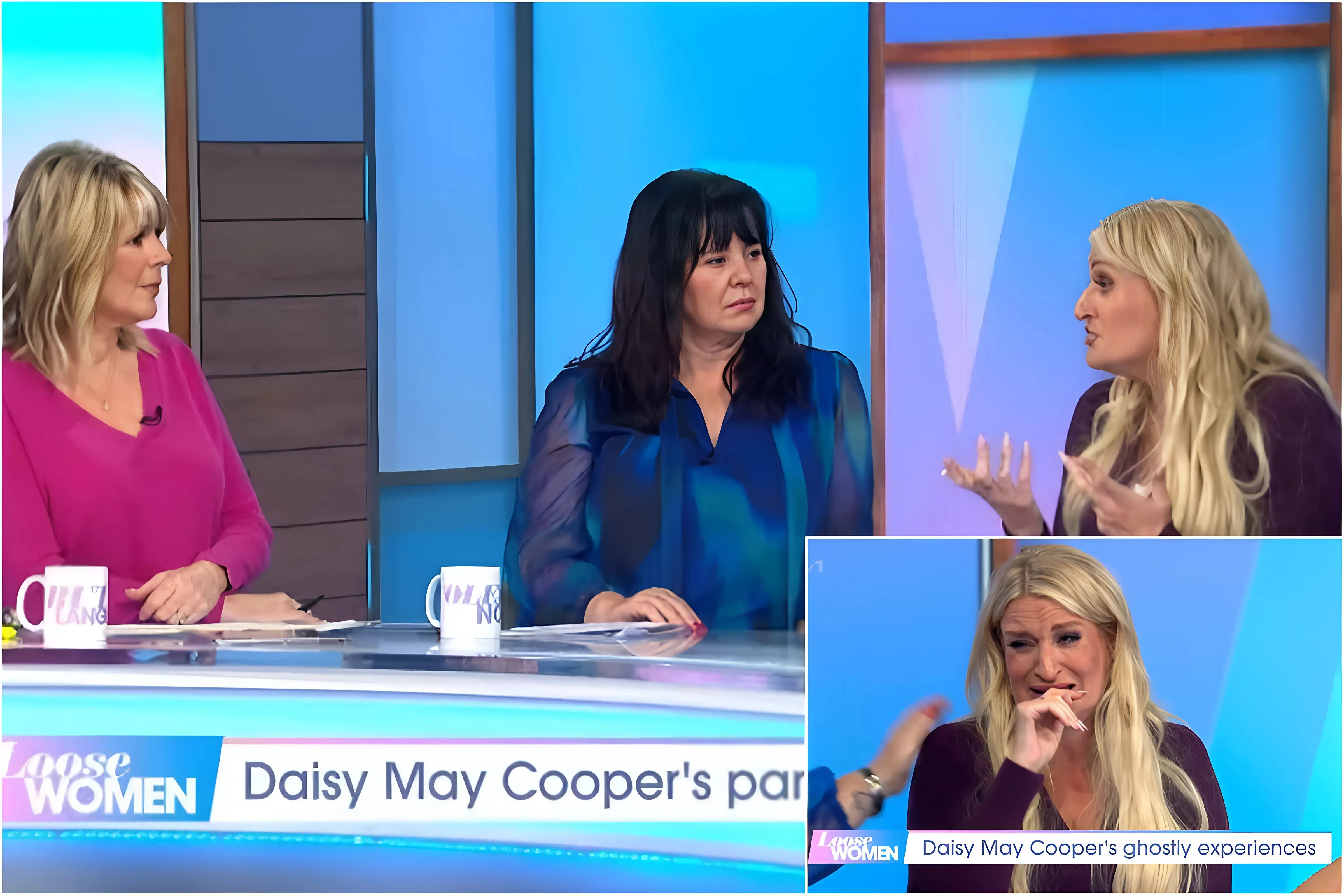 Daisy May Cooper's Emotional Moment Unfolds with Tears on Live Broadcast of Loose Women trucc