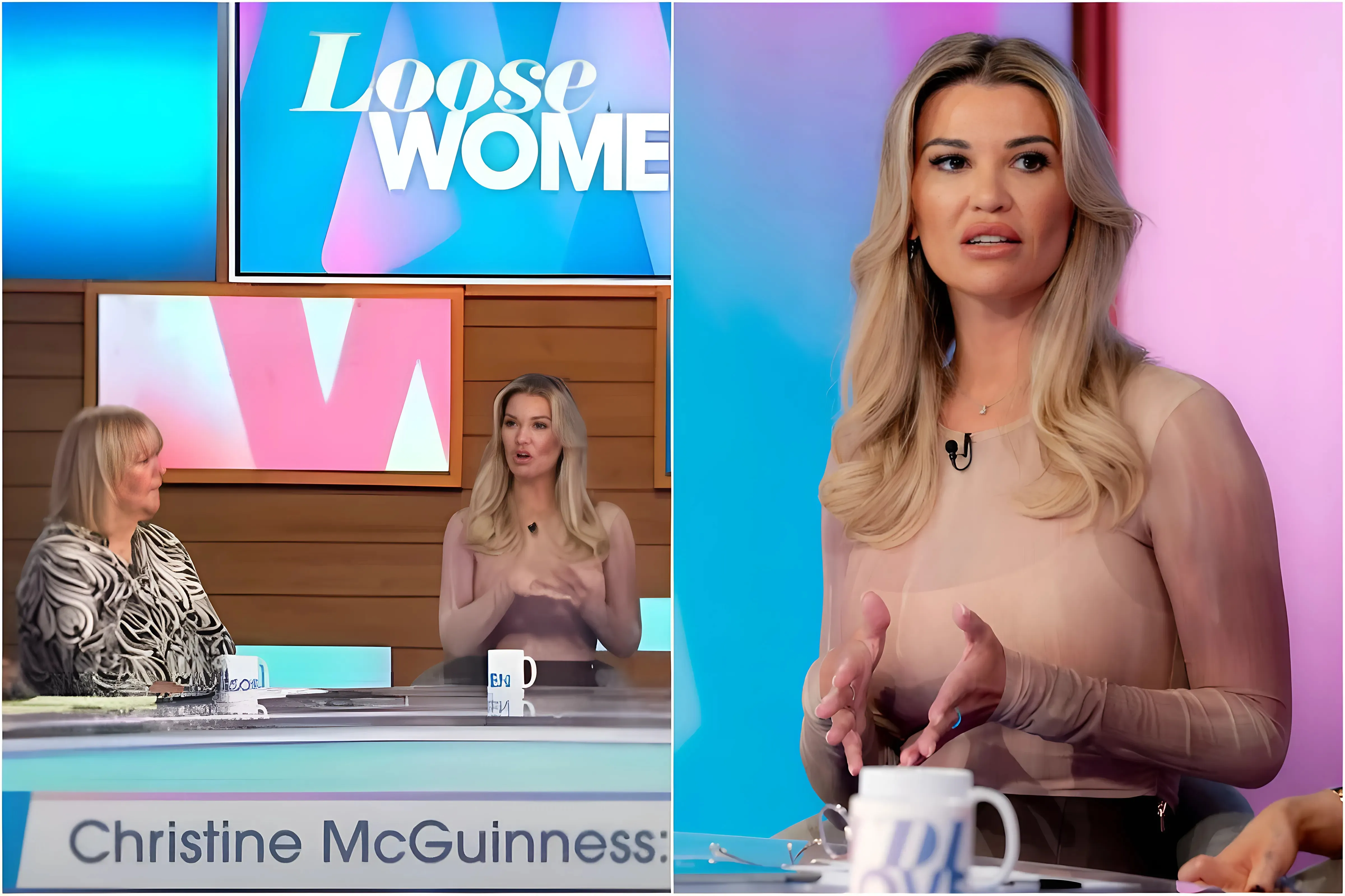 Christine McGuiness says Loose Women ‘isn’t for her’ as she shares connection to ITV show trucc