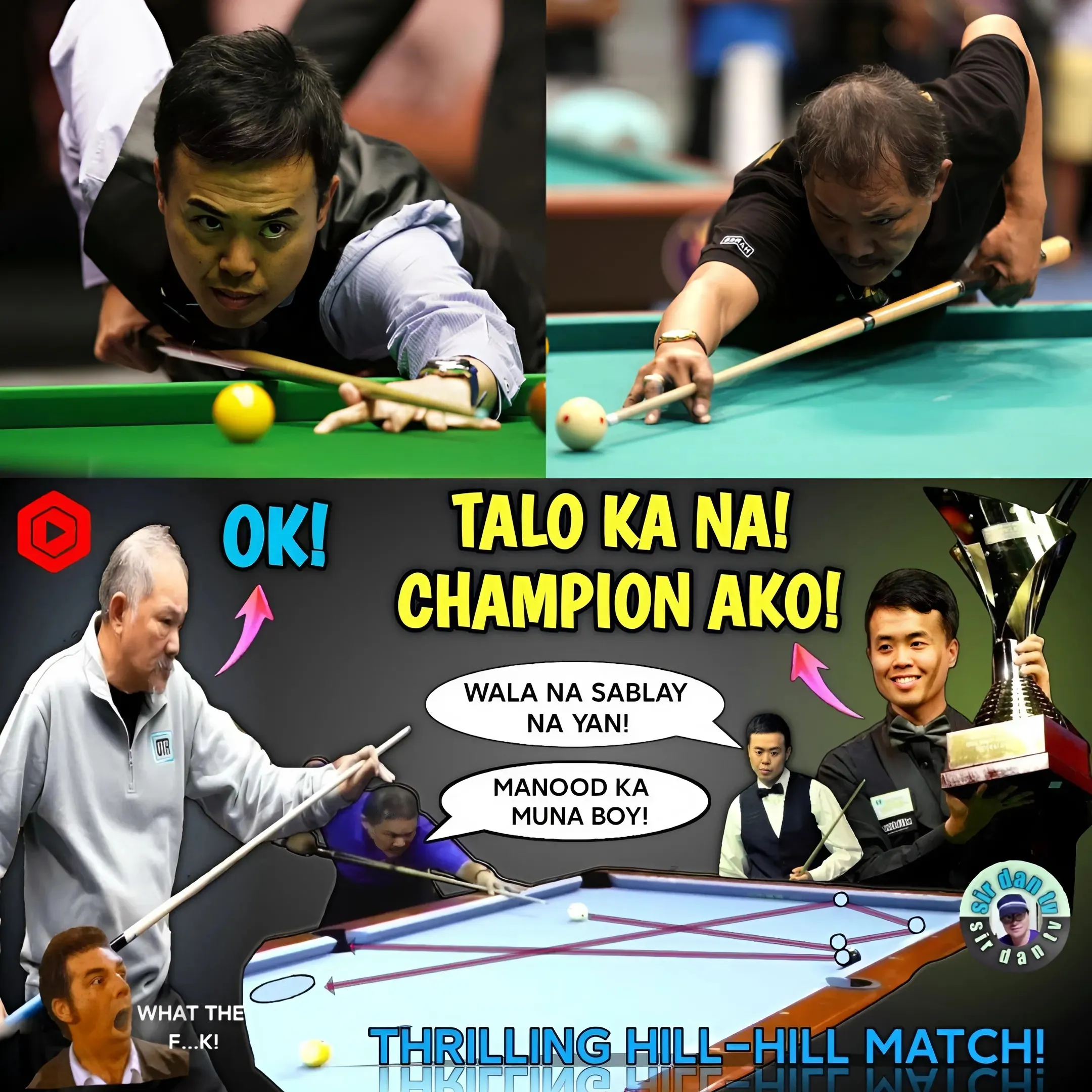 The Amazing Flip! Chinese Champion Given Last Chance By Efren Bata In Dramatic Match!