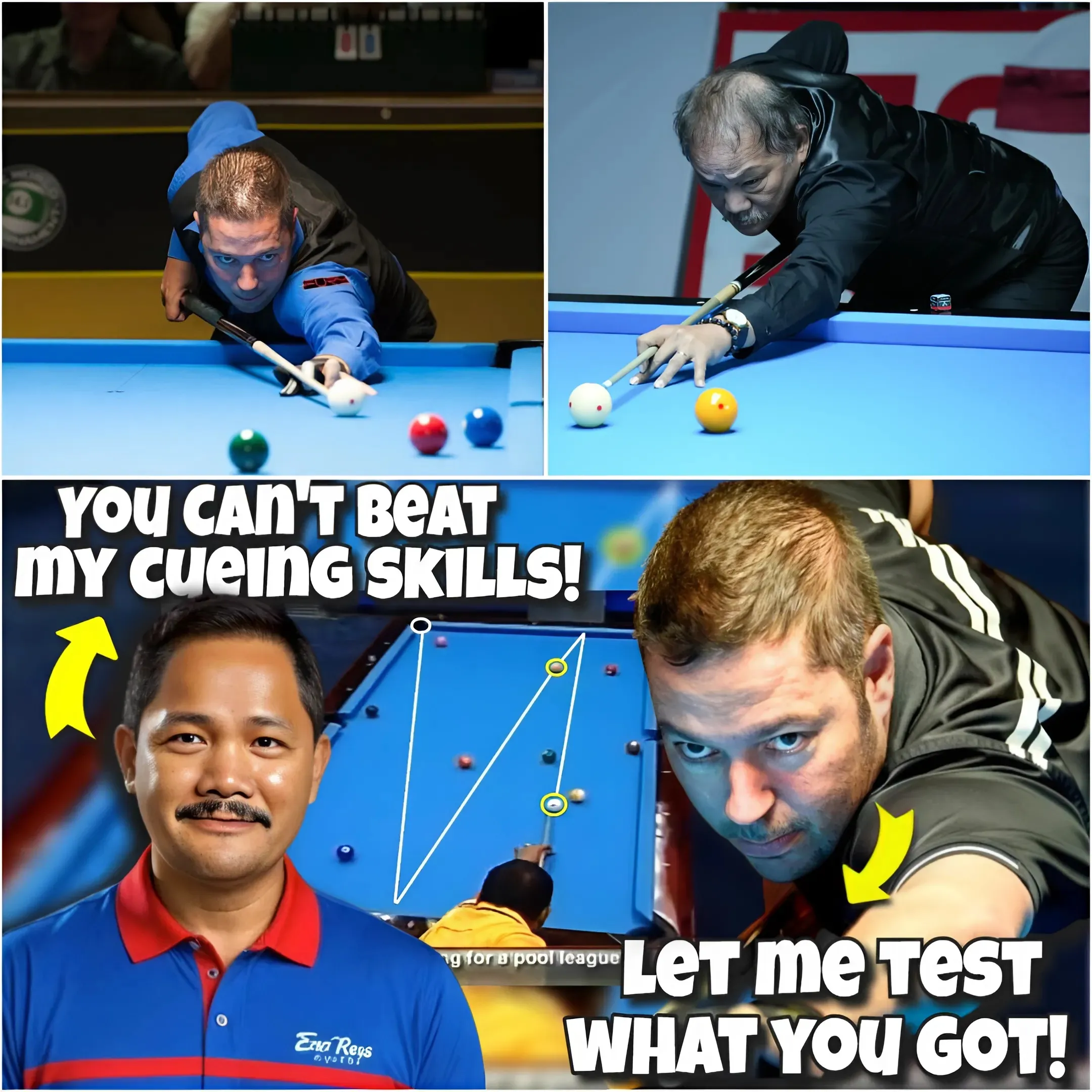 The Efren Reyes Miracle: Magic Shots Against John Schmidt at the US 9-Ball Championship