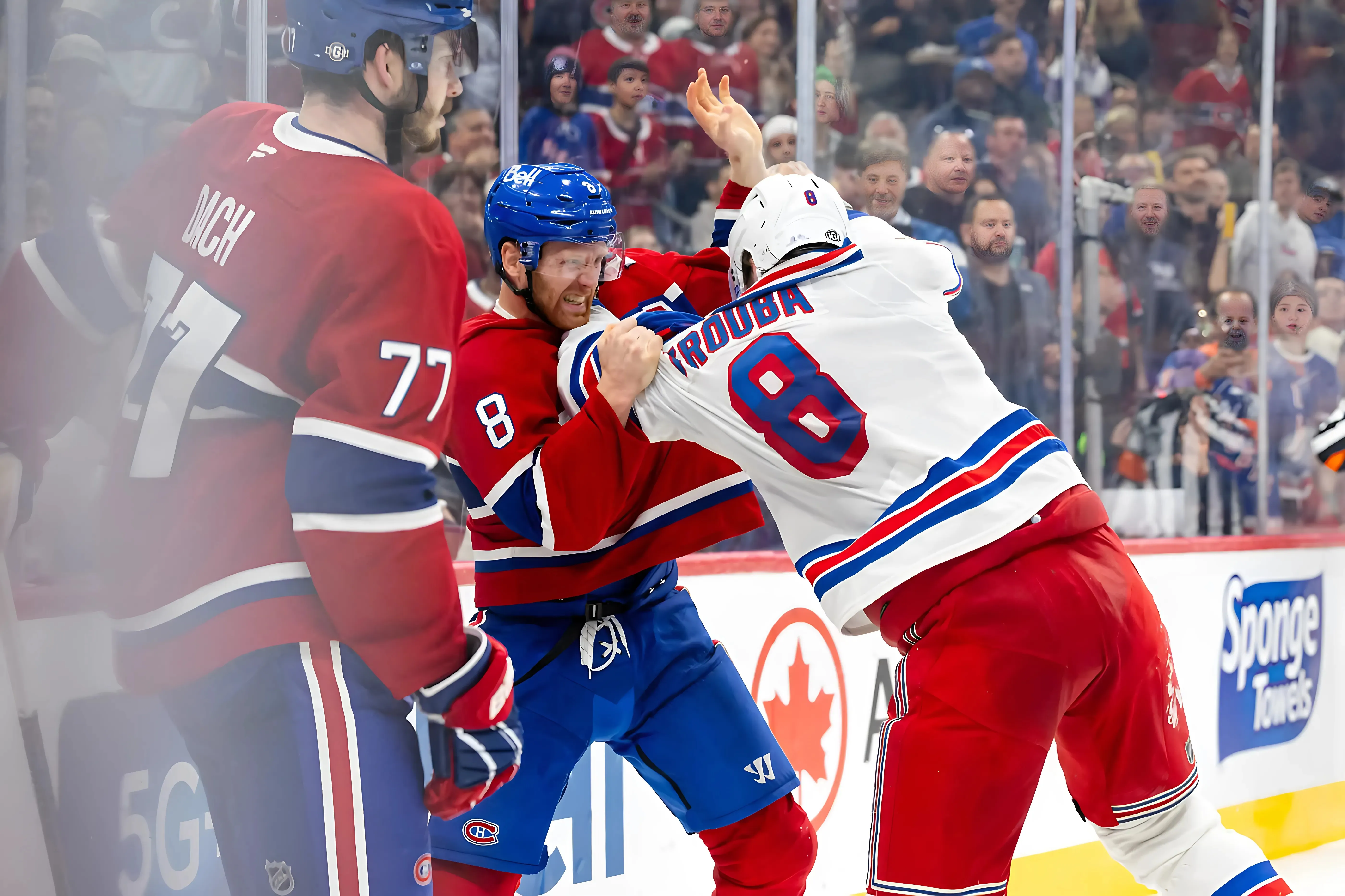 Rangers captain Jacob Trouba’s monster hit infuriates Canadiens: ‘Head shot’