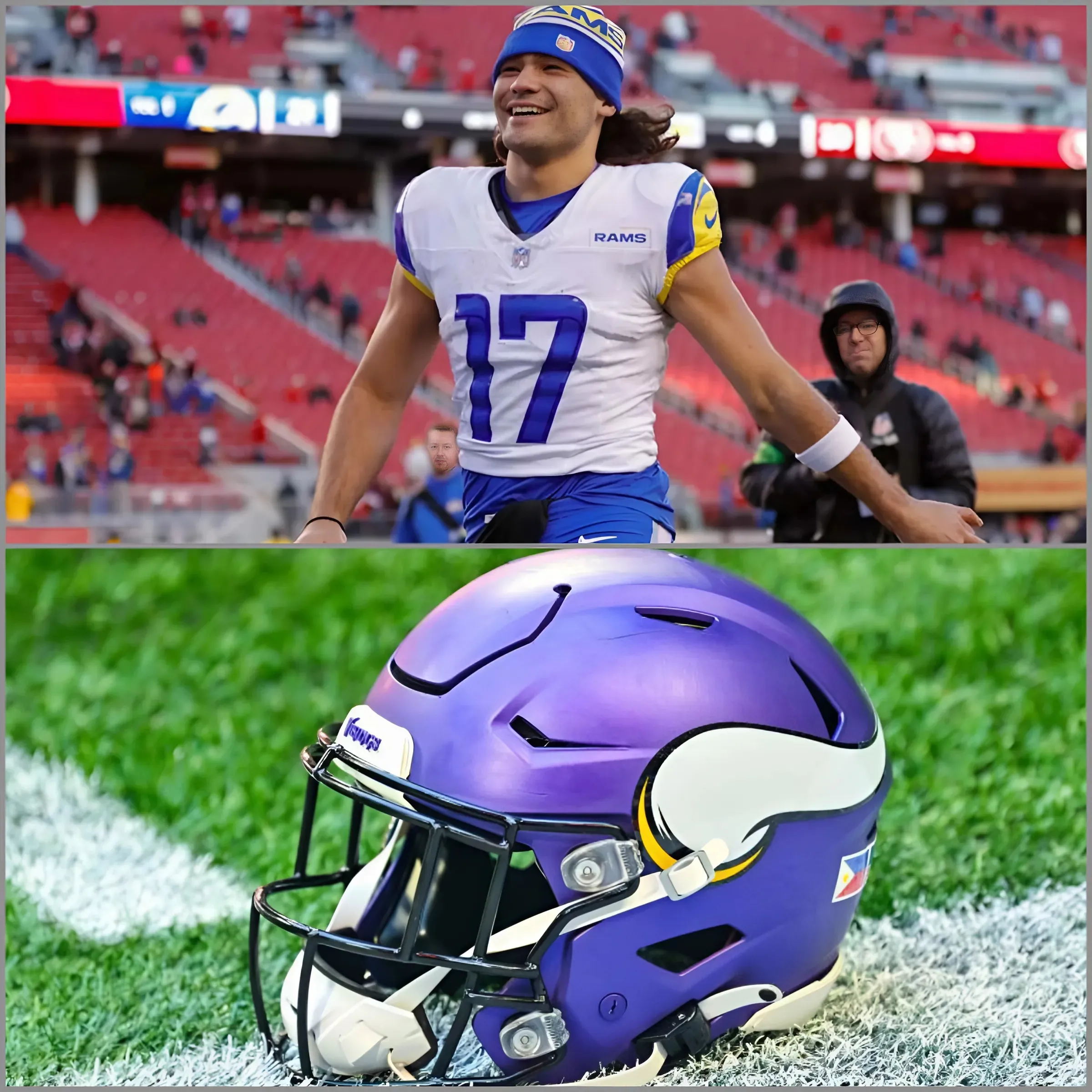 Report: Puka Nacua might return against Vikings; insider's 'guess' is T.J. Hockenson won't play