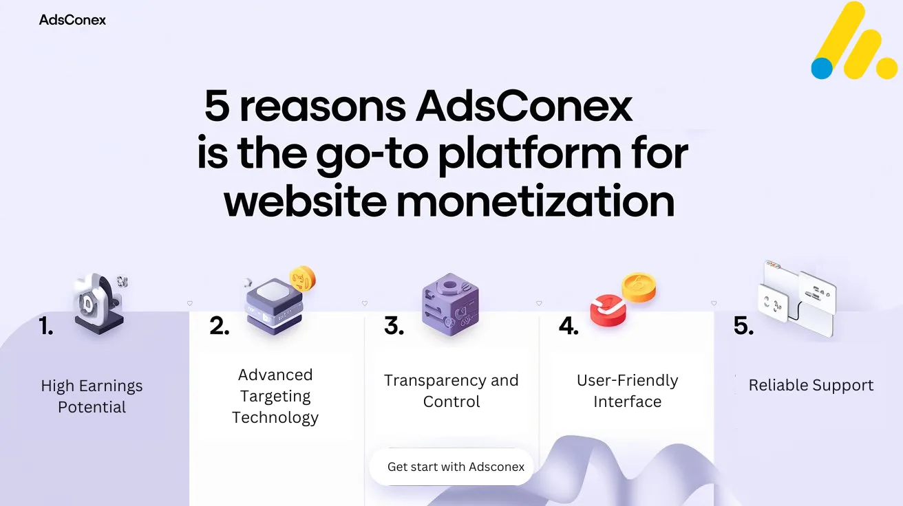 5 Reasons Adsconex is the Go-To Platform for Website Monetization