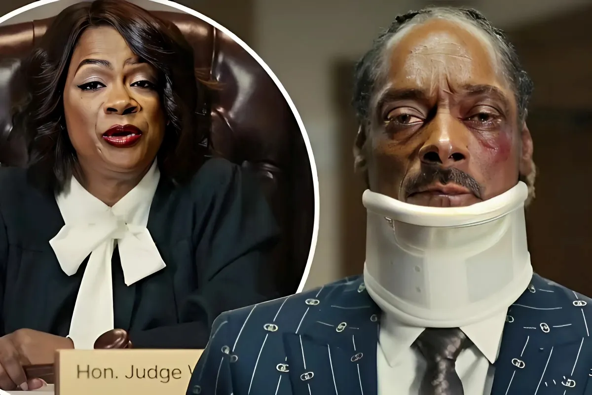 Kandi Burruss plays judge who sentences Snoop Dogg's character to community service in new trailer for R-rated sports comedy The Underdoggs