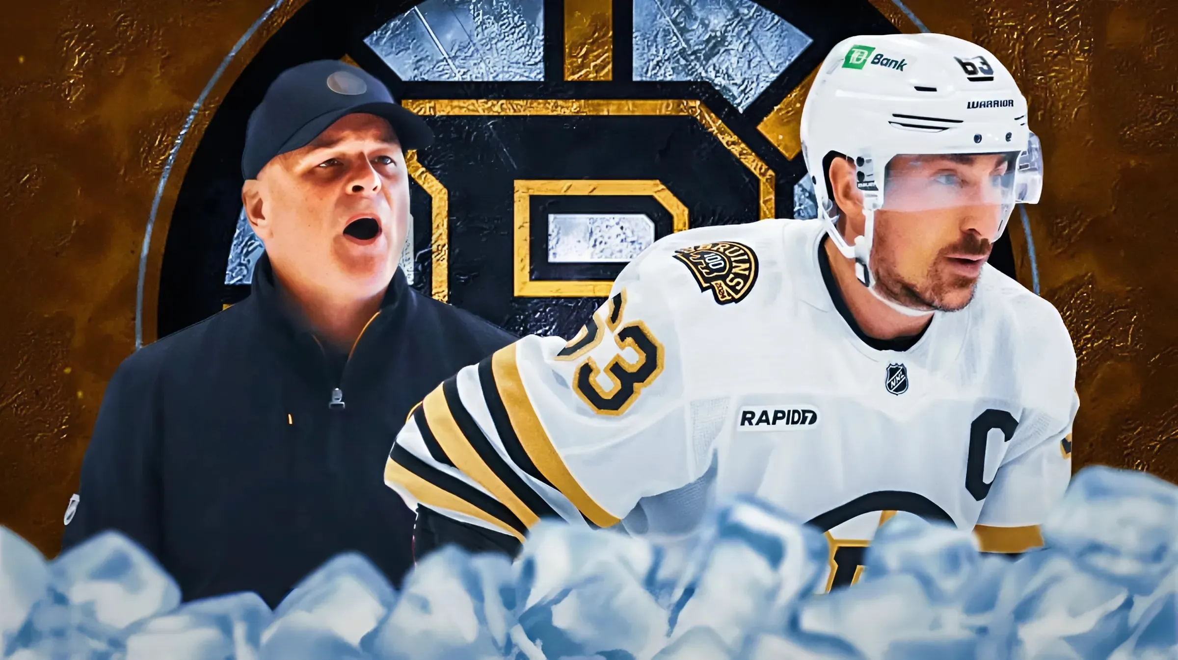 Bruins' Brad Marchand responds to heated Jim Montgomery interaction