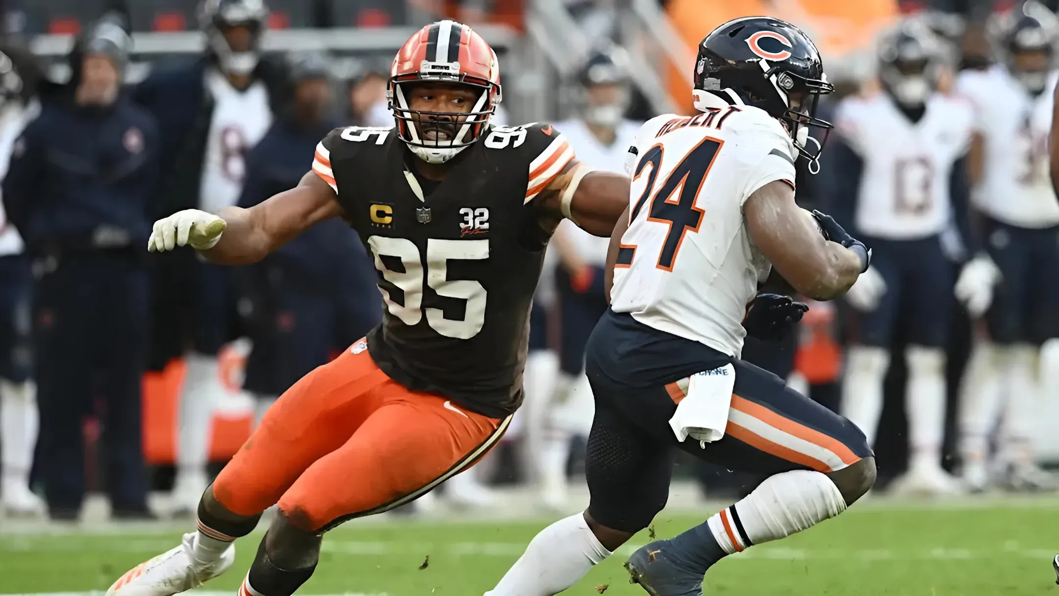 Why the Bears Really Should Trade for Myles Garrett or Maxx Crosby. Around the NFC North: The Bears should think seriously of themselves as Super Bowl contenders and as such are in good position to add another dominant pass rusher.