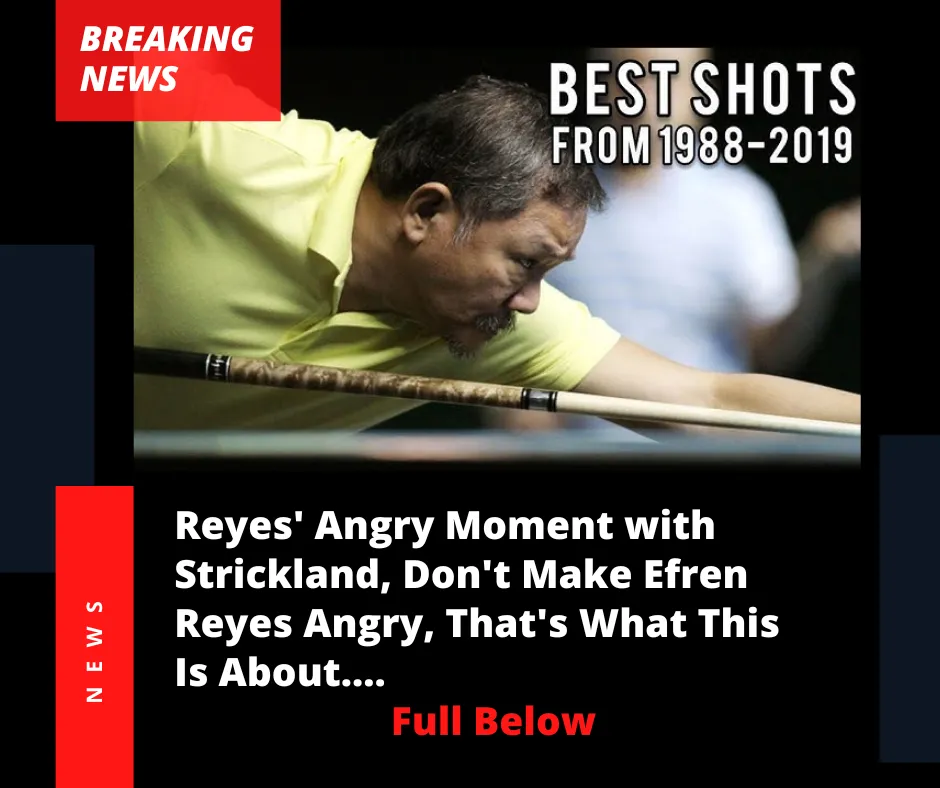 Billiards: Science or Art? Discover the Talent of Efren Reyes