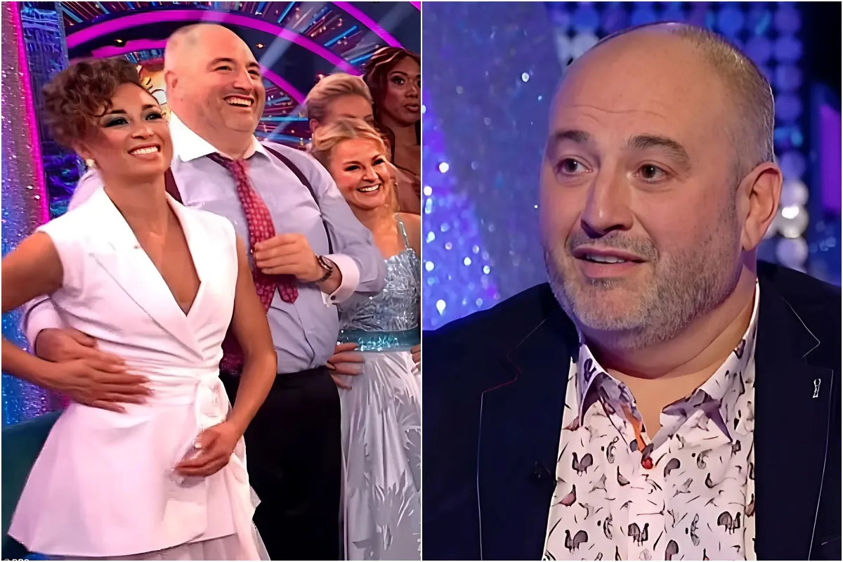 Strictly's Wynne Evans embroiled in further controversy as 'vulgar joke he made behind-the-scenes is leaked' -amid 'wandering hand' incident liennhi