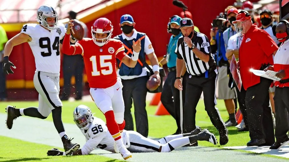 NFL Accused of Tilting Scale in Favor of Chiefs, Patrick Mahomes vs. Raiders