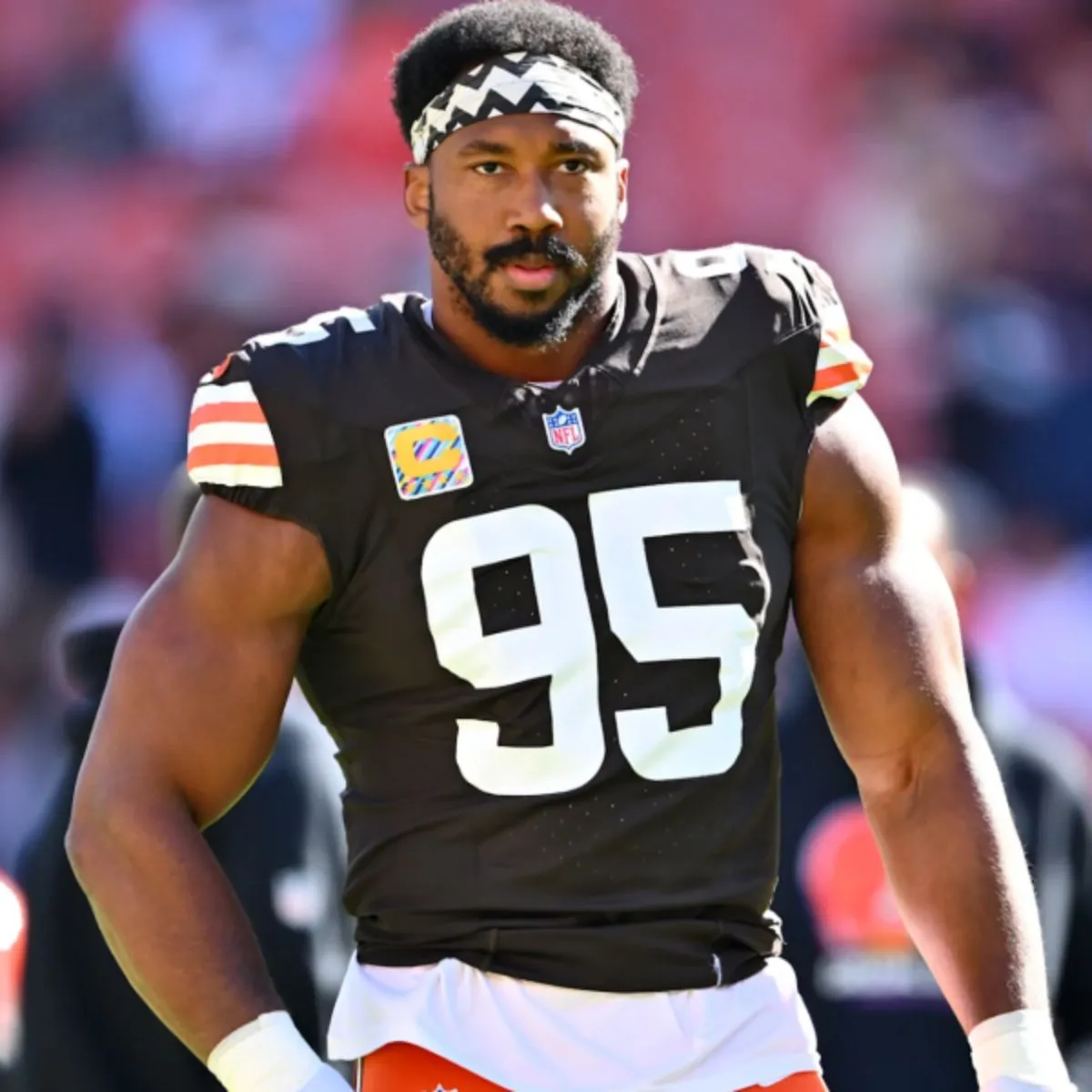 Browns DE Myles Garrett Gives 4-Word Response to Potential Trade