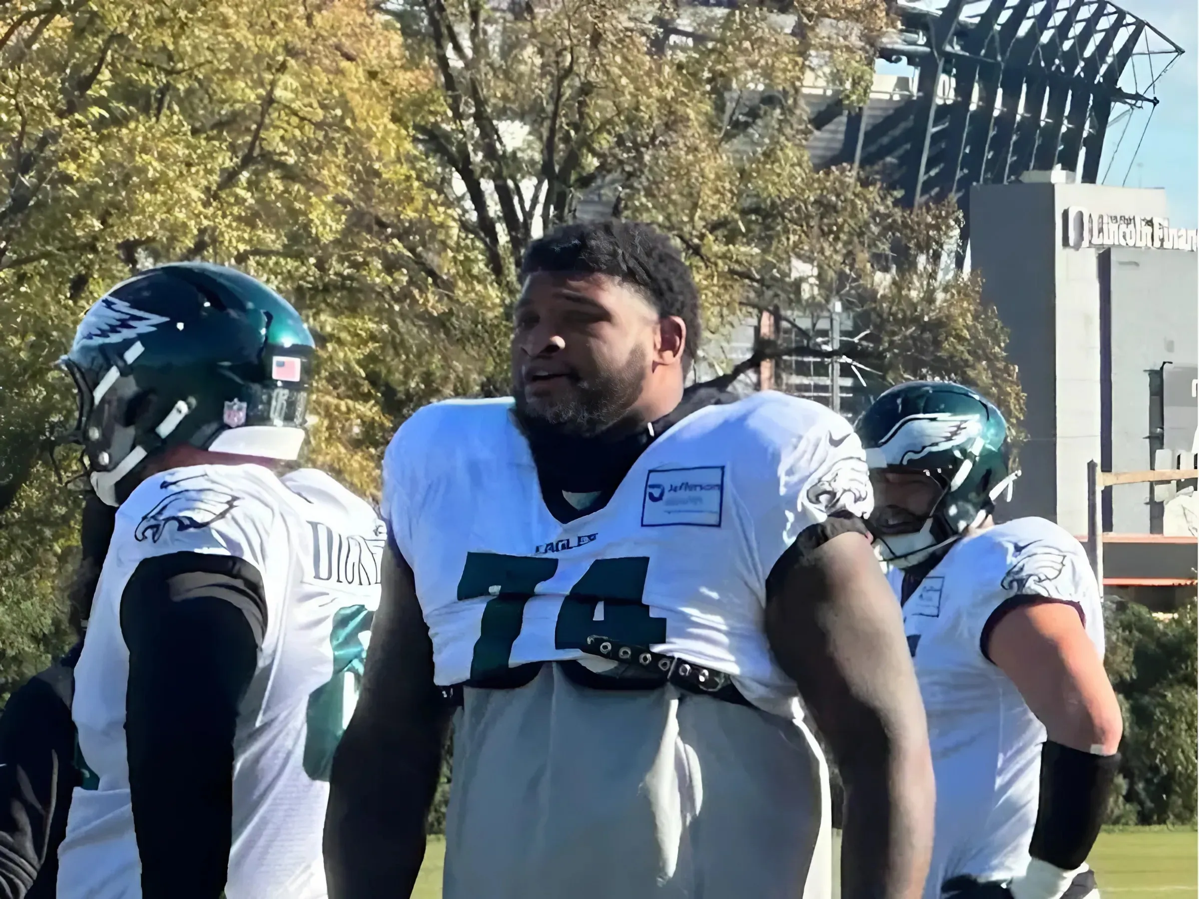 The Hits Keep On Coming For Eagles' Fill-In LT