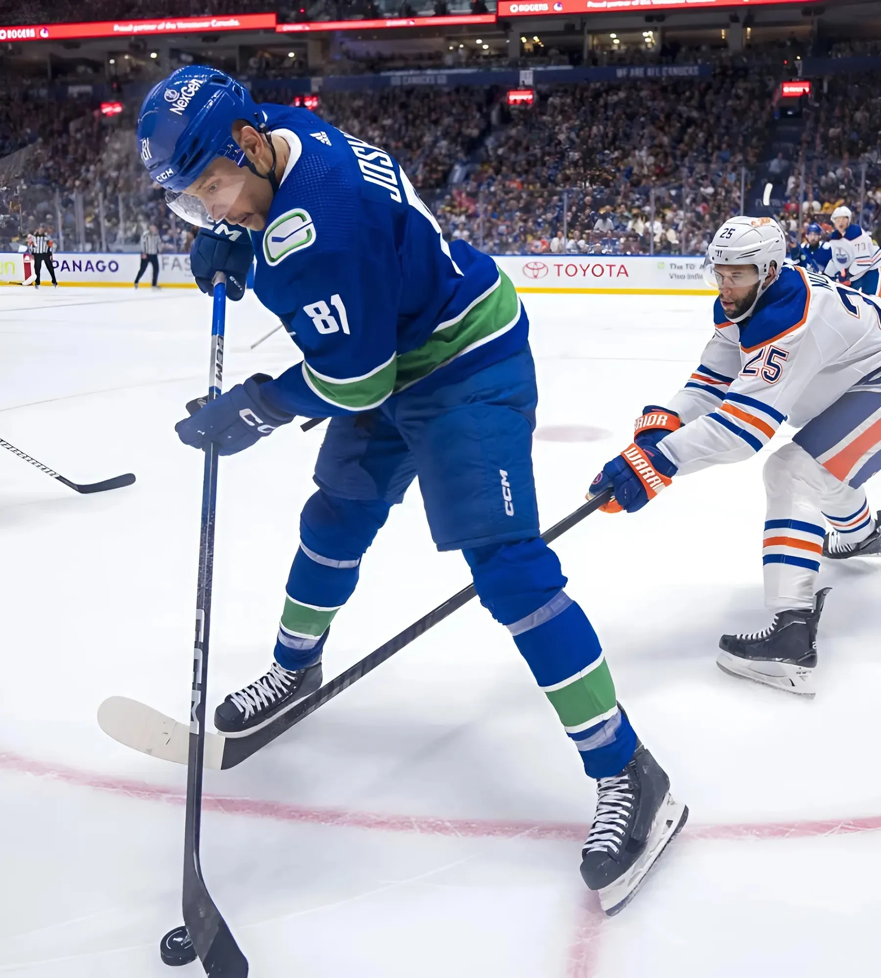 Canucks - It's now up to Dakota Joshua when he wants to return to full contact, but is he ready?