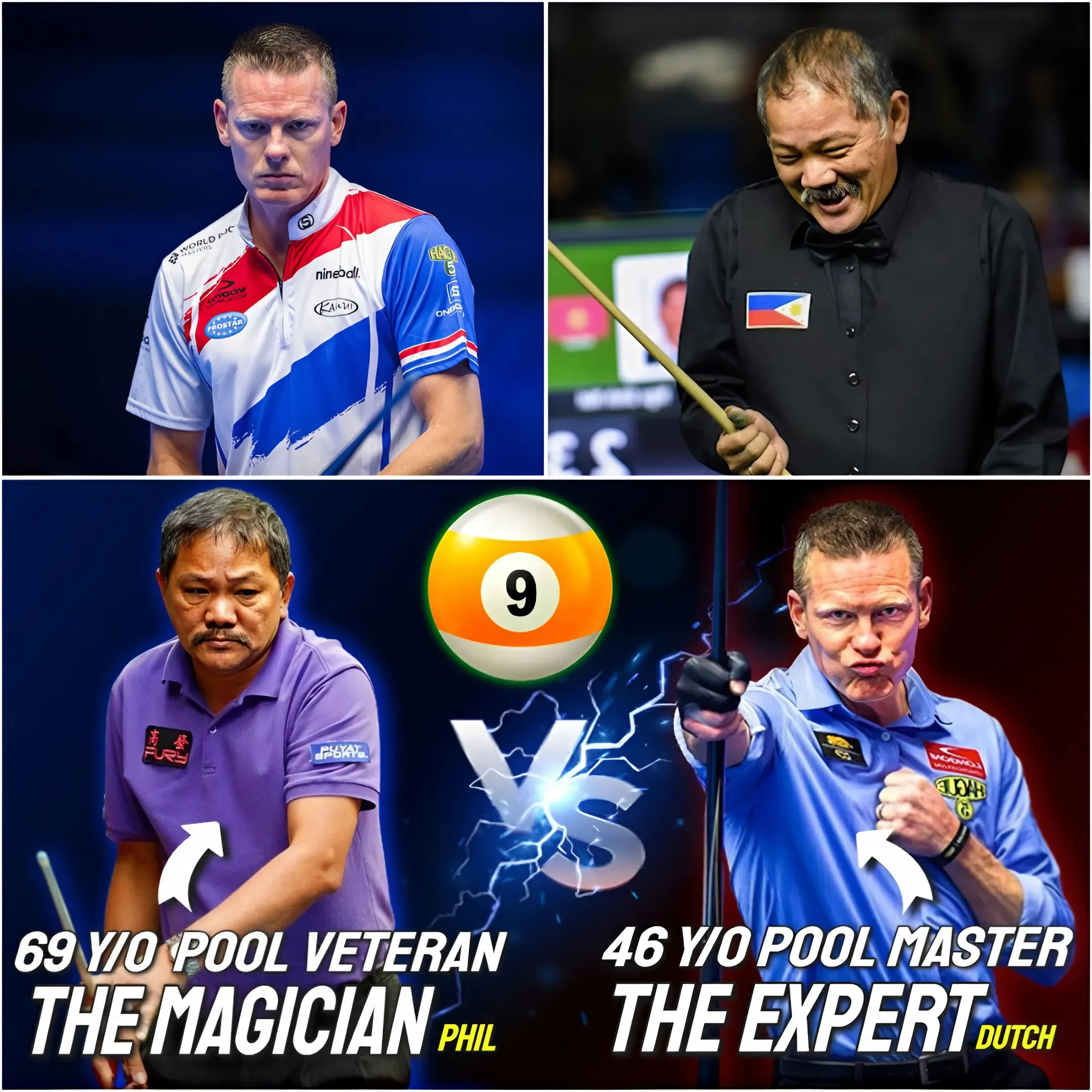 Tokyo Shock: Efren Reyes Shines With Shocking Performance Against Niels Feijen At 9-Ball Championship!