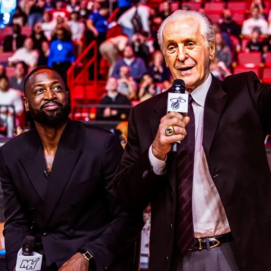 Dwyane Wade reflects on positive Pat Riley, Heat relationship before statue reveal