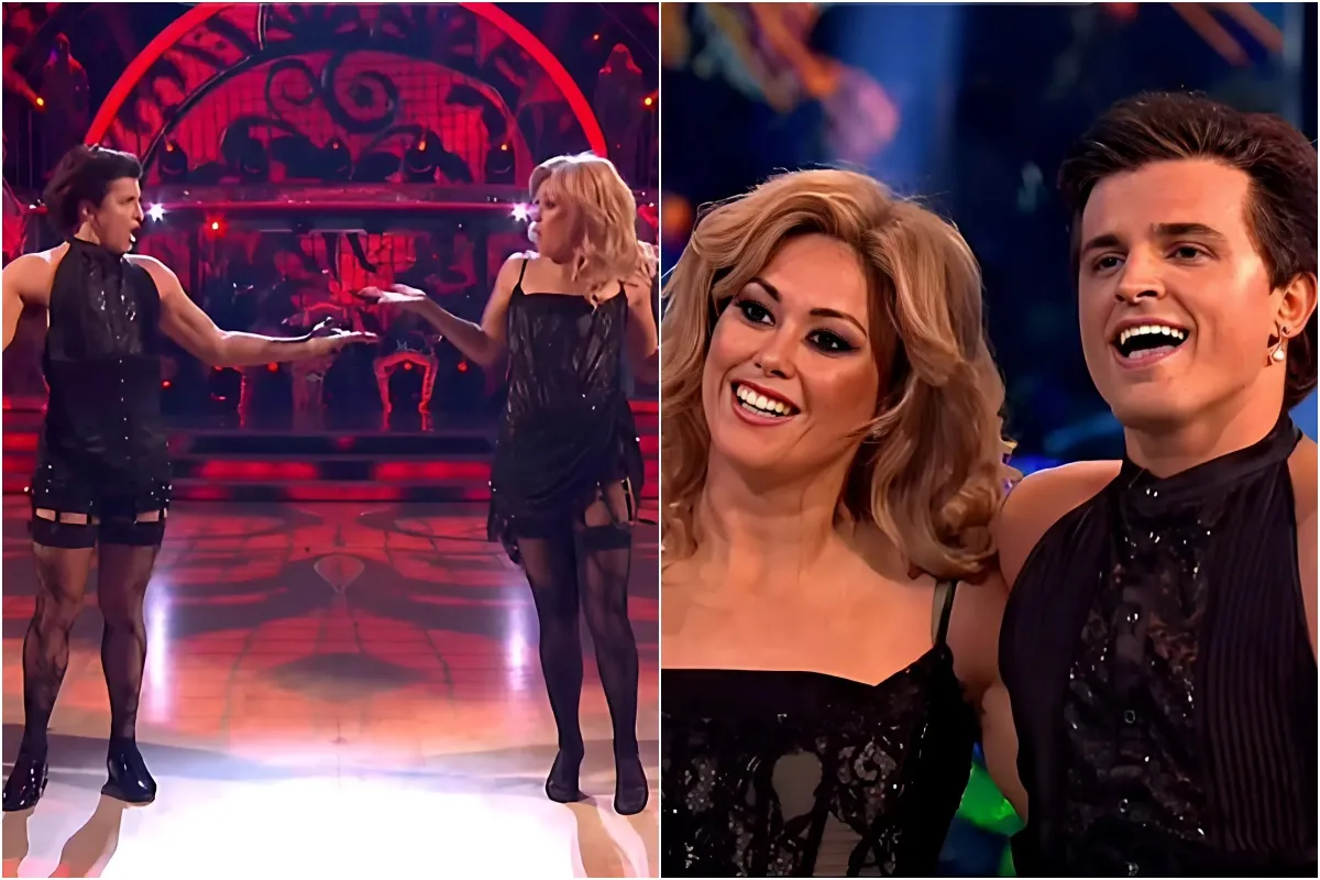 Strictly Come Dancing fans go into meltdown as Nikita Kuzmin steps out in a VERY racy outfit wearing stockings and suspenders liennhi