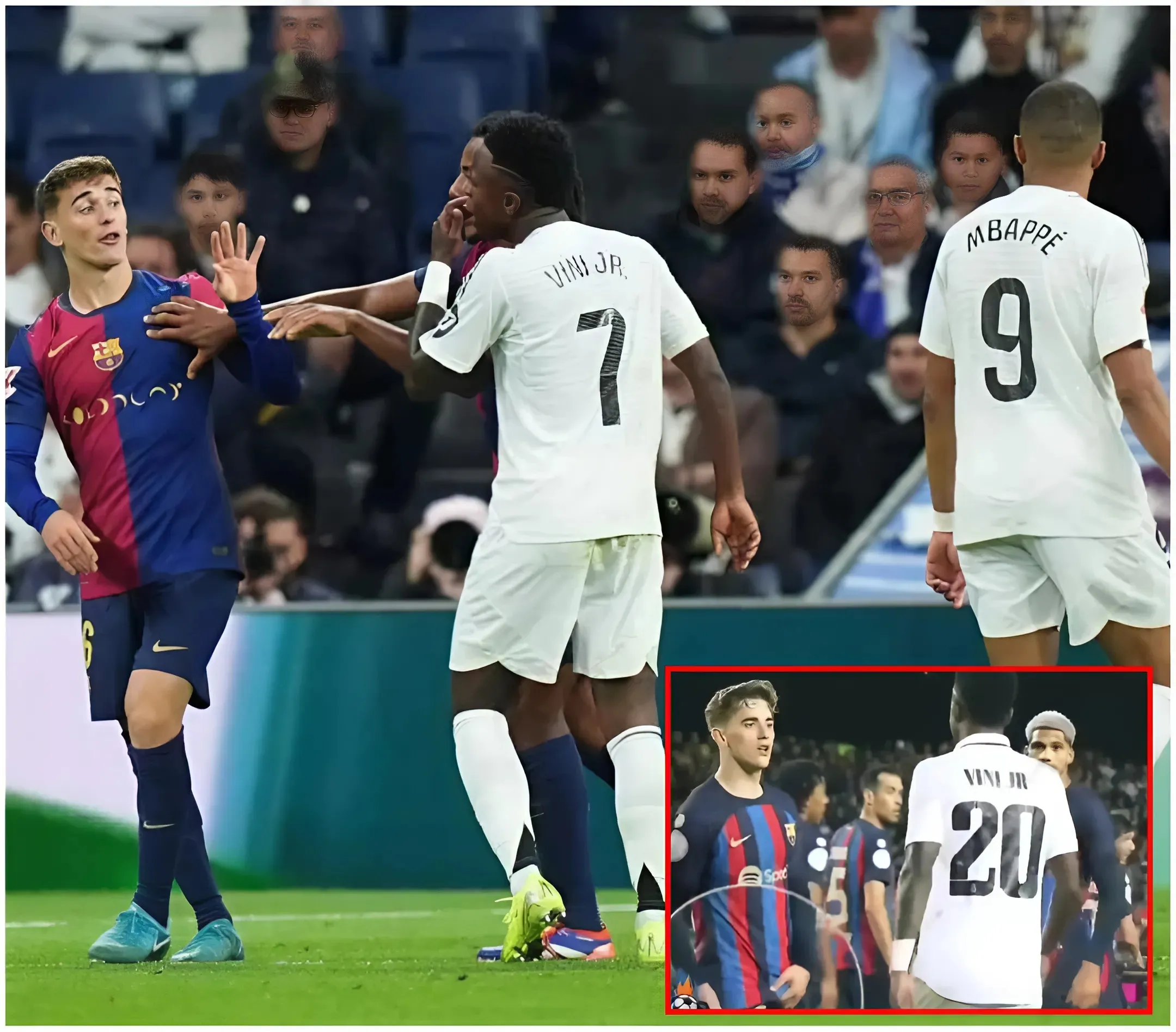 Un informe revela la respuesta de Vinicius Junior al gesto de Gavi en el Barcelona vs Real Madrid