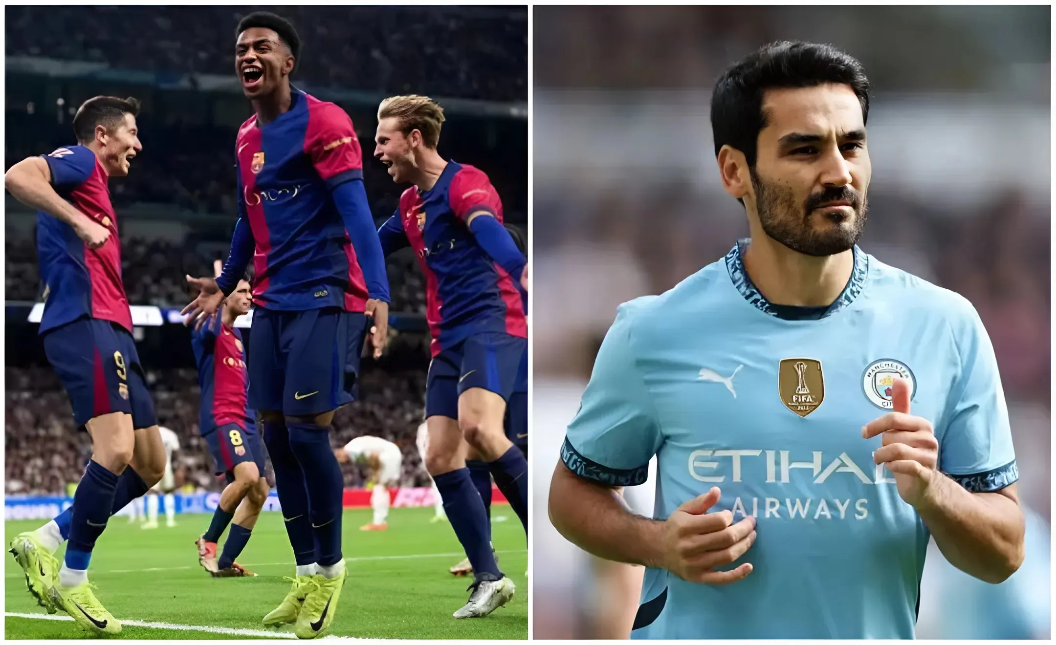 Ilkay Gundogan envía un mensaje de nueve palabras tras la victoria del Barcelona ante el Real Madrid por 4-0 en el Santiago Bernabéu