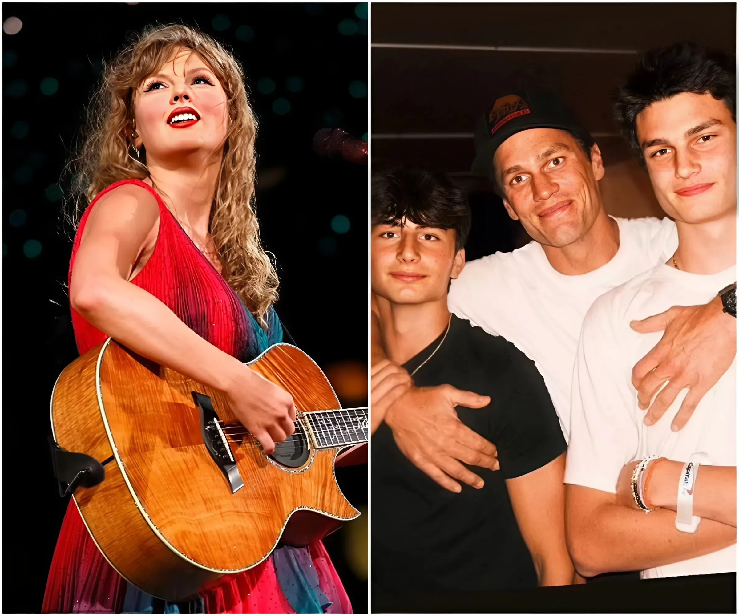 Tom Brady reveals personal advice he gave Taylor Swift ahead of 'boys night' with his sons at Eras Tour show