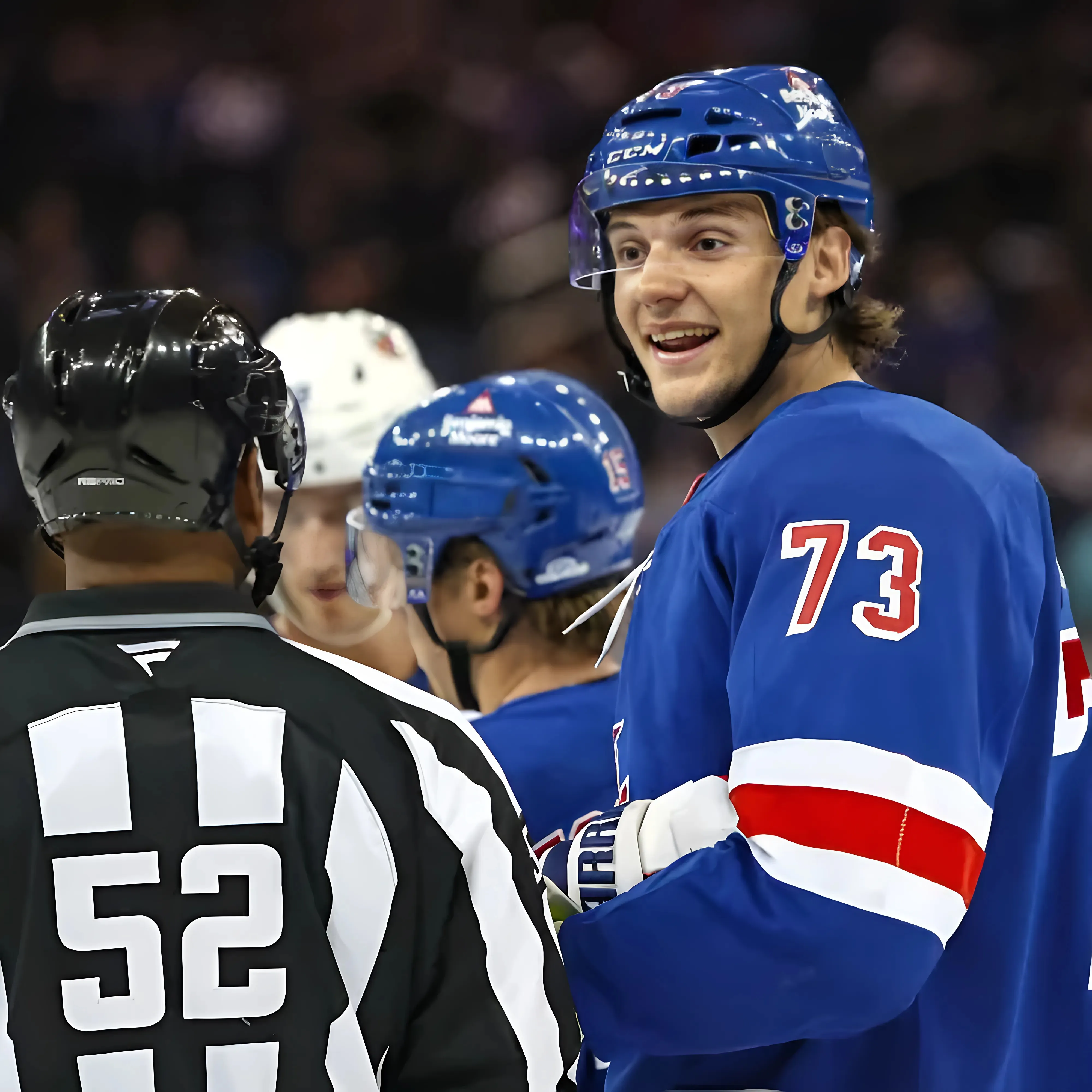 Rangers' Coach Reveals Reason Behind Tough Matt Rempe Move