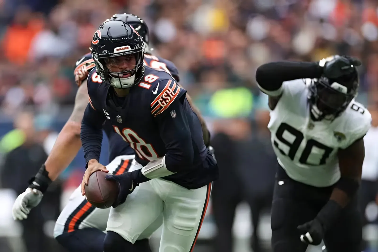 The Chicago Bears offense is rolling. Cole Kmet is pretty sure he knows why