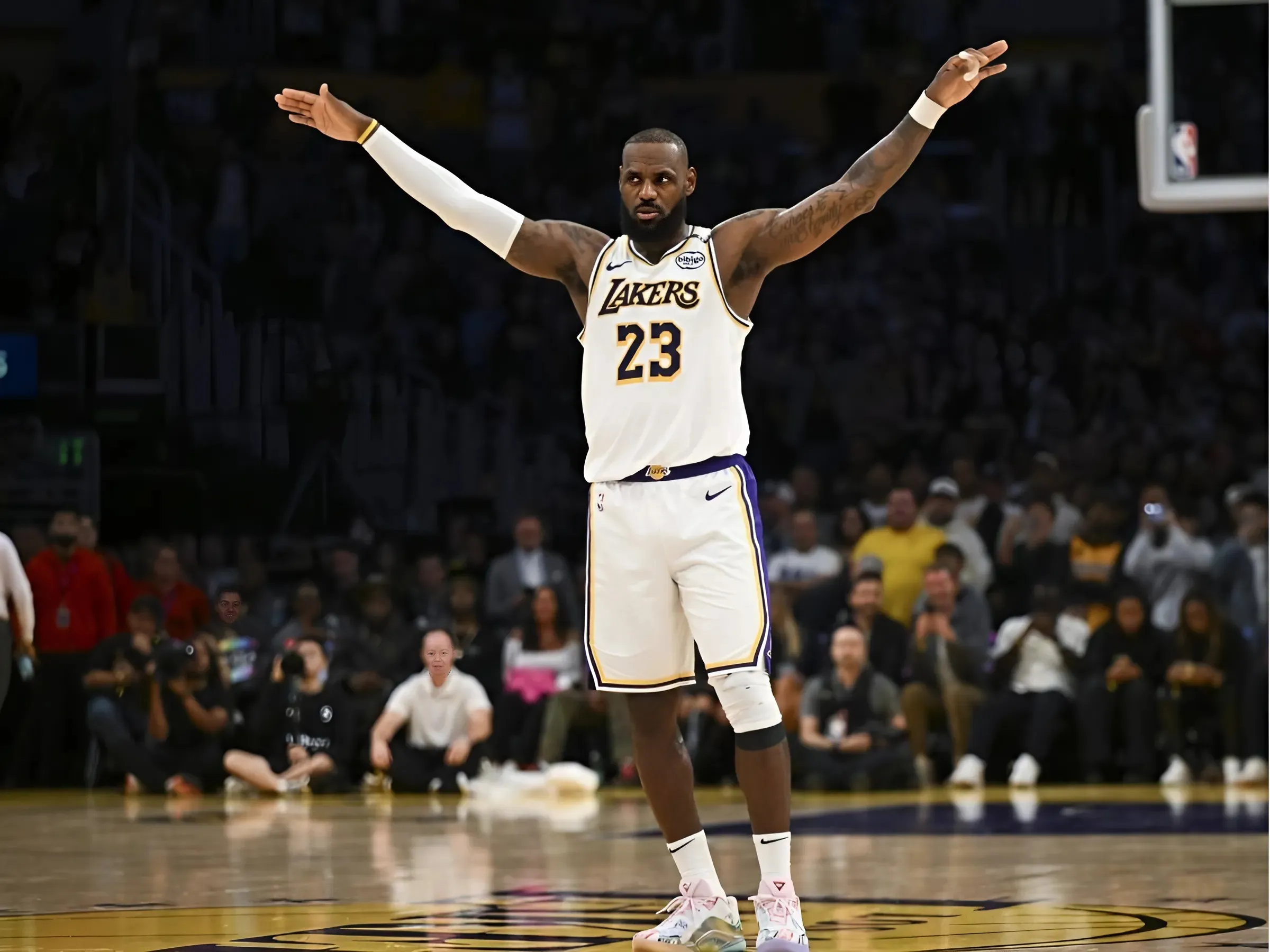 LeBron James Goes Off On Lakers Teammate During Tense Sideline Moment: ‘Swing That Motherf—-r’