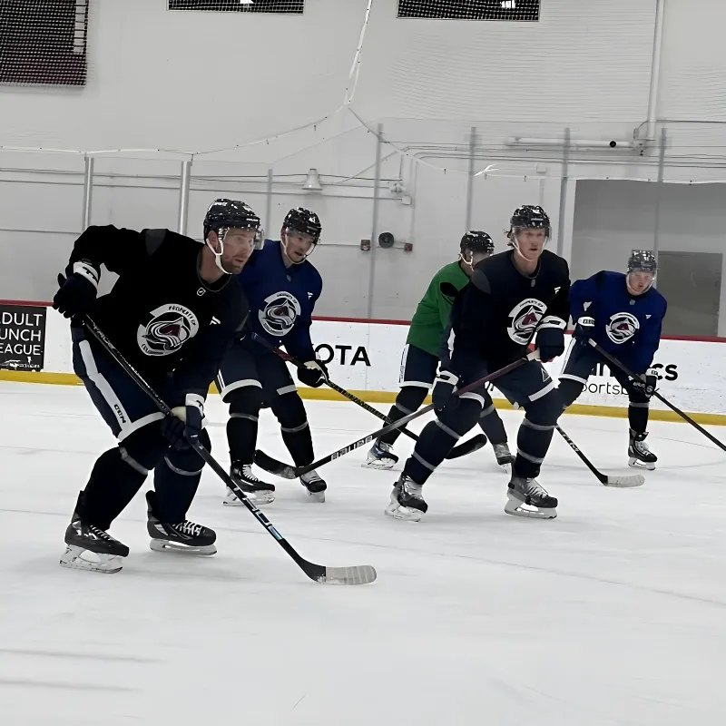 Ross Colton, Miles Wood Not On Ice At Avalanche Practice