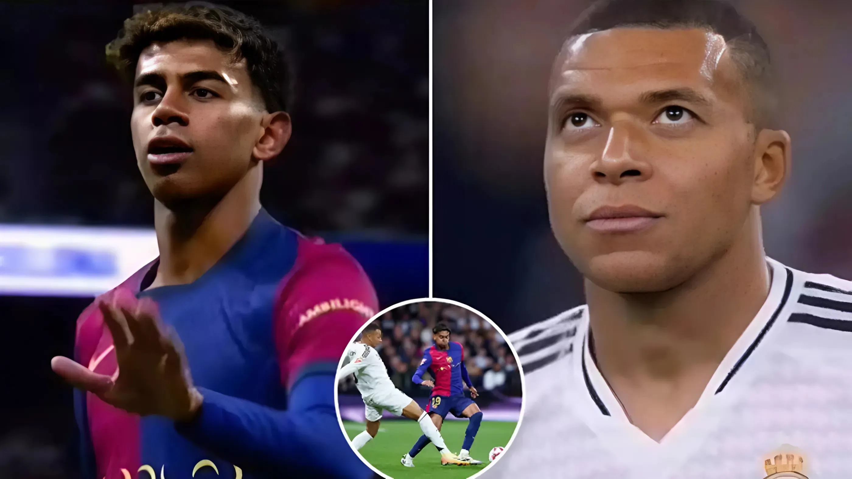 "¿Qué hay detrás de esa sonrisa? Yamal 'desafió' a Mbappé con una acción significativa"