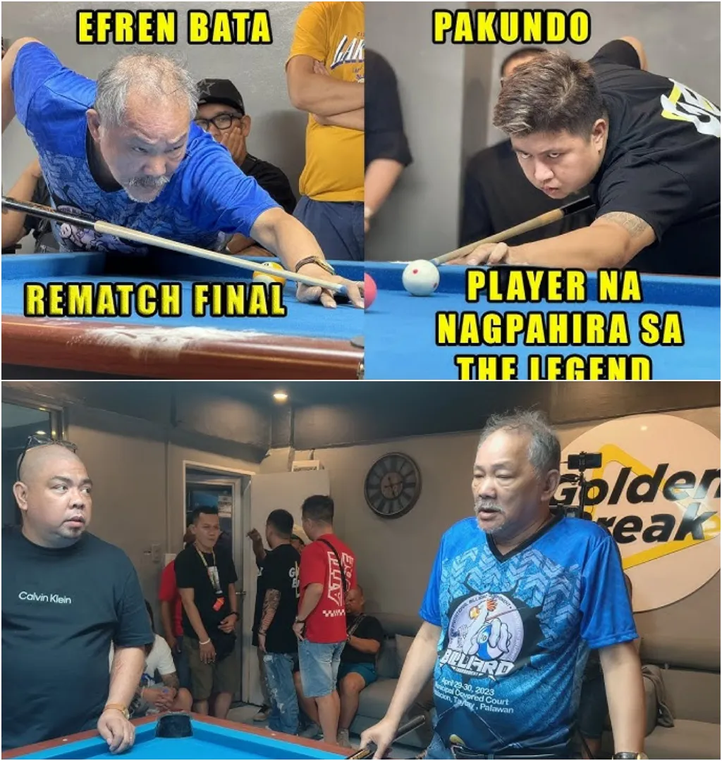 "Record Battle: Efren Bata Reyes and RK Pakundo - Sino Talaga ang Hari ng Bilyar?"